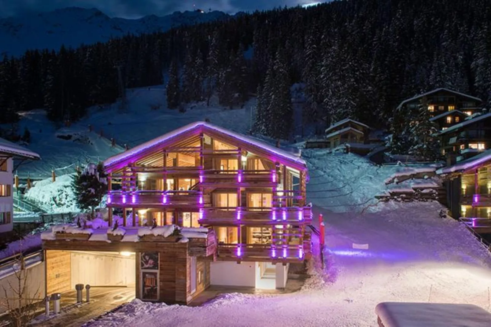 Résidence MÉlÈzes-Gebied winter 5km