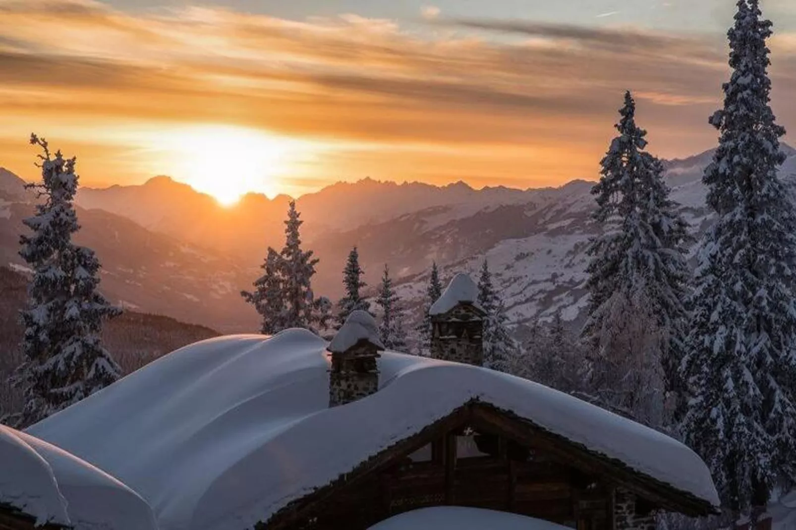 Les Chalets Du Valai-Gebied winter 5km
