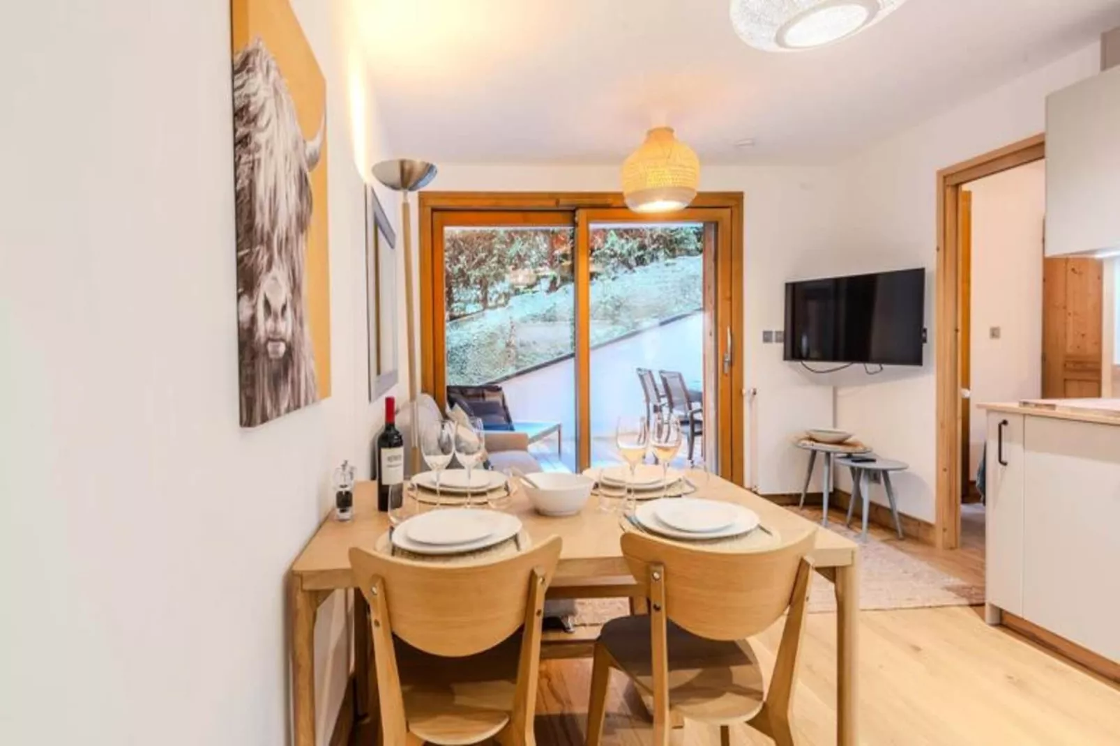 Résidence Les Frenes-Eetkamer