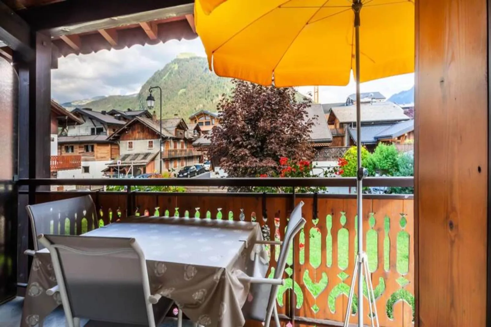 Chalet L'efanle - Terrasbalkon