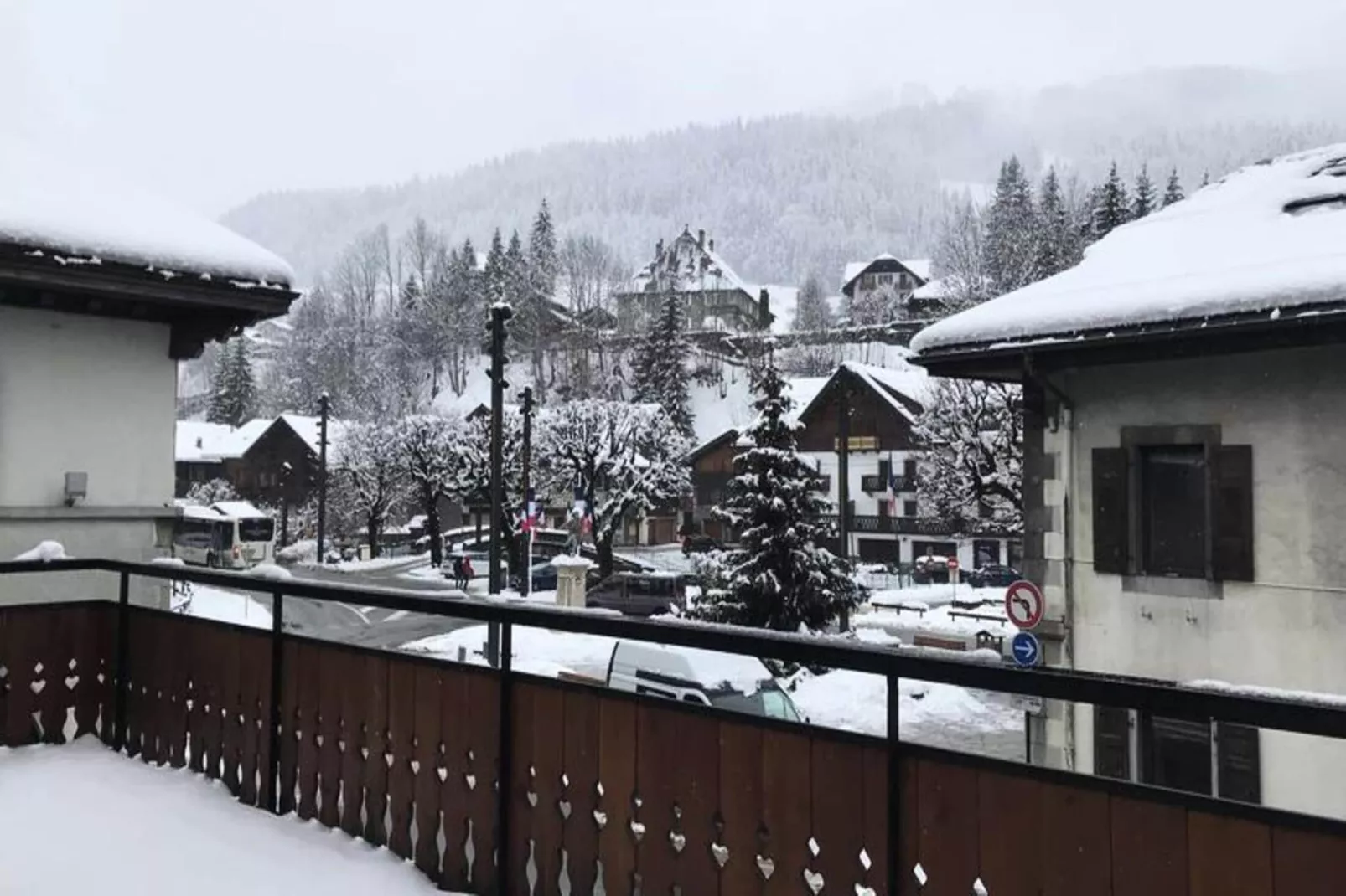 Résidence Place Eglise-Uitzicht winter