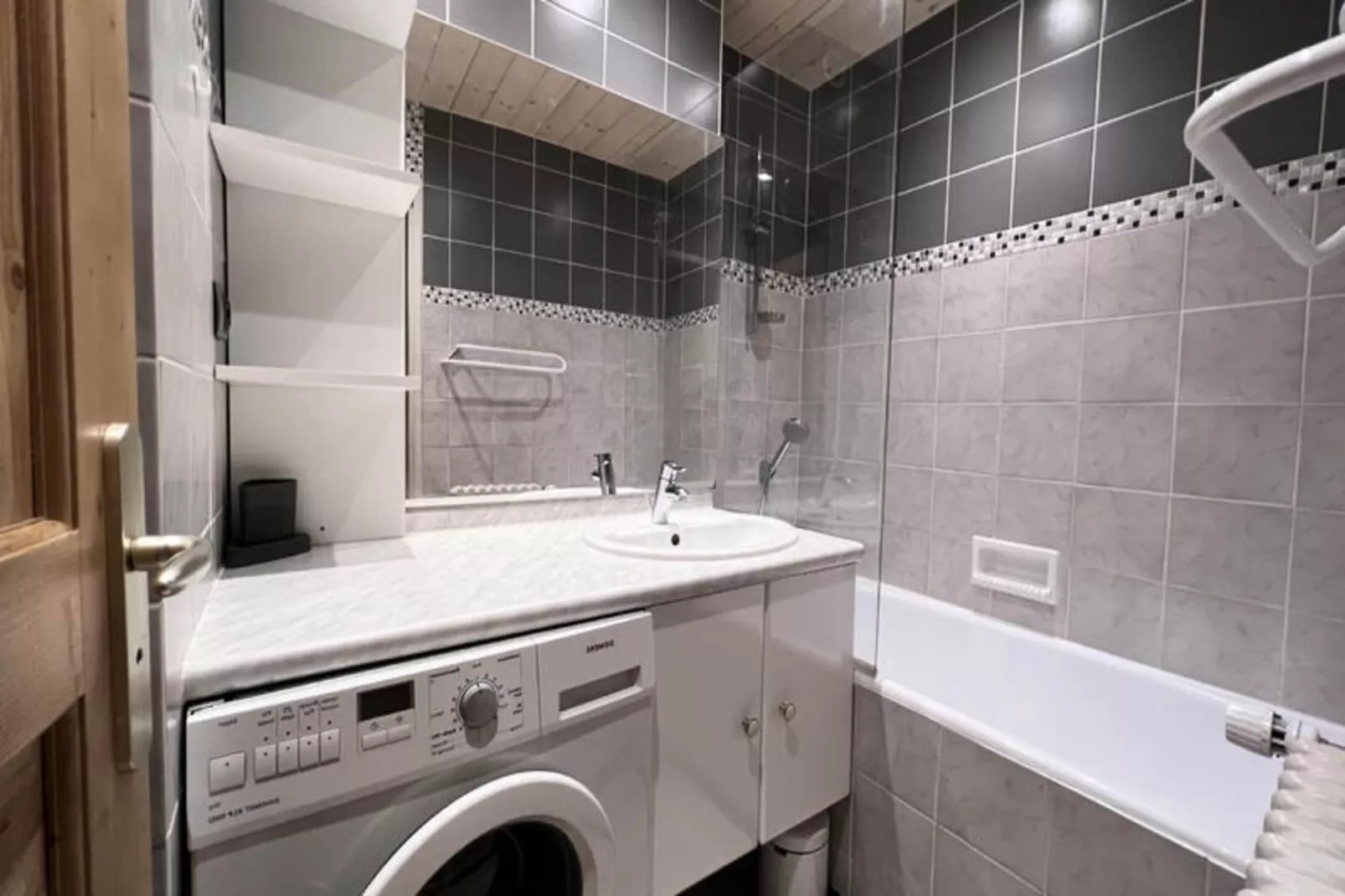 Appartements à La Clusaz-Badkamer