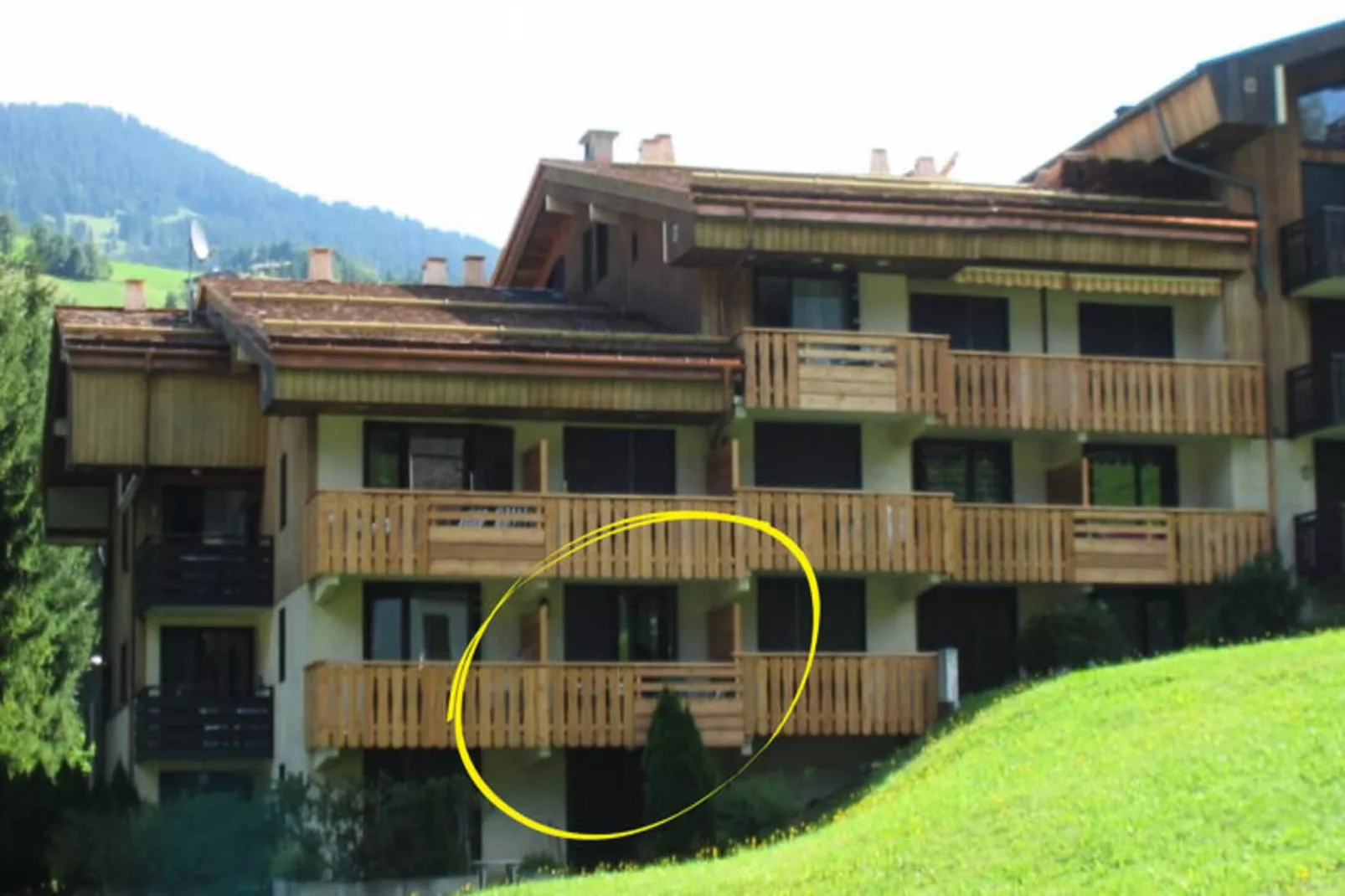 Studio à La Clusaz-Gebied winter 1km