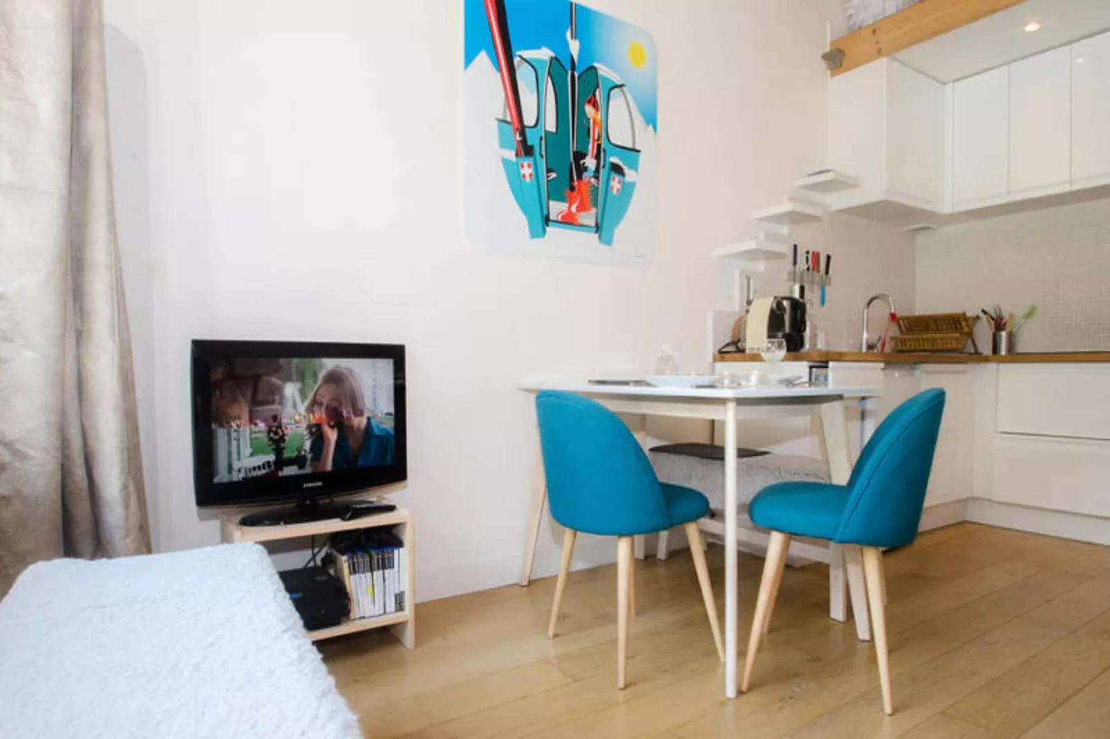 Résidence Les Deux Chamois-Eetkamer