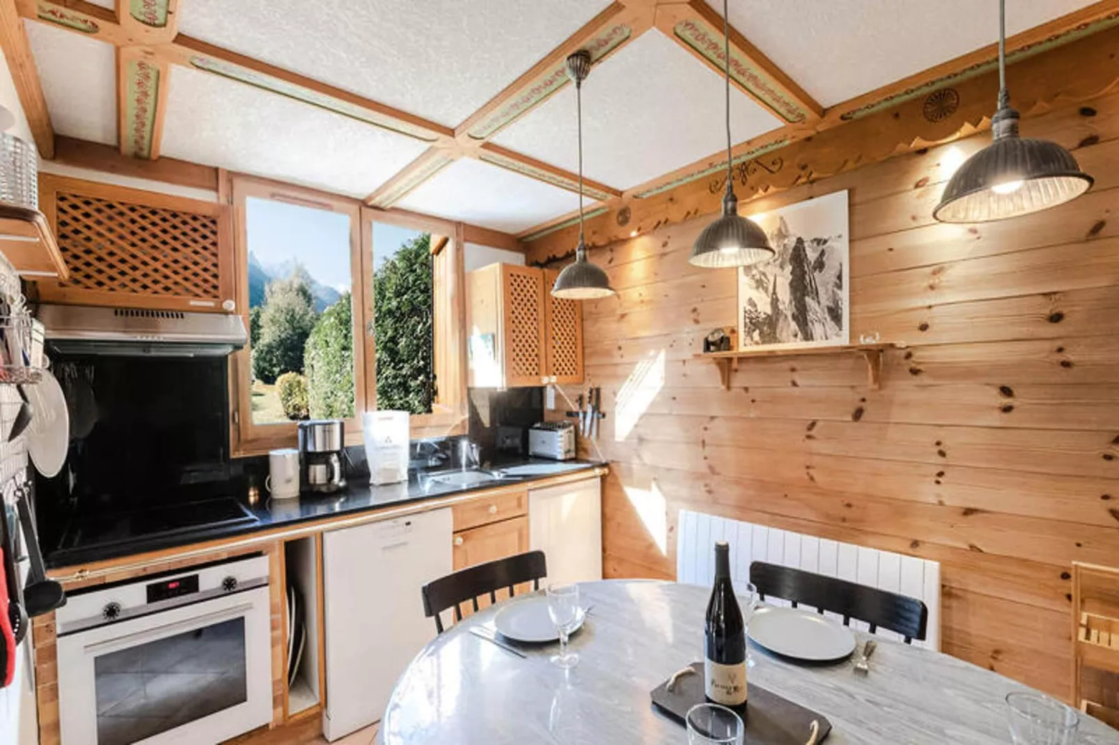 Chalets Des Bois-Eetkamer