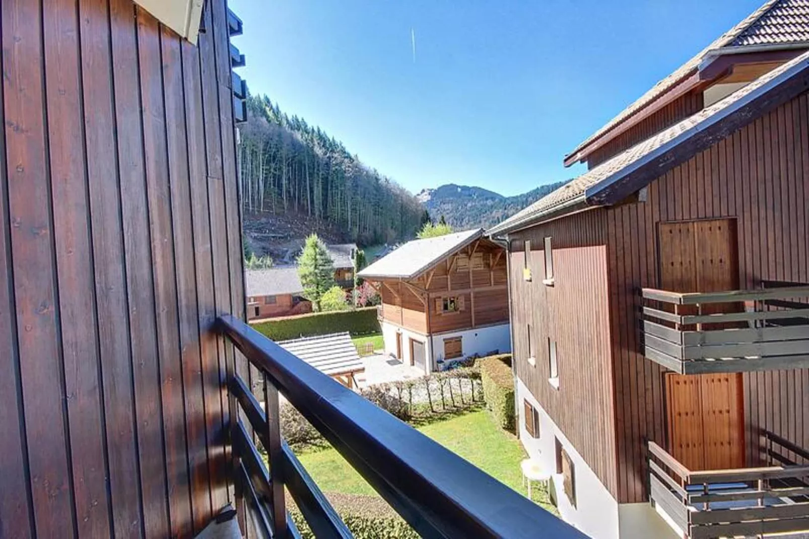 Appartements à Montriond-Terrasbalkon
