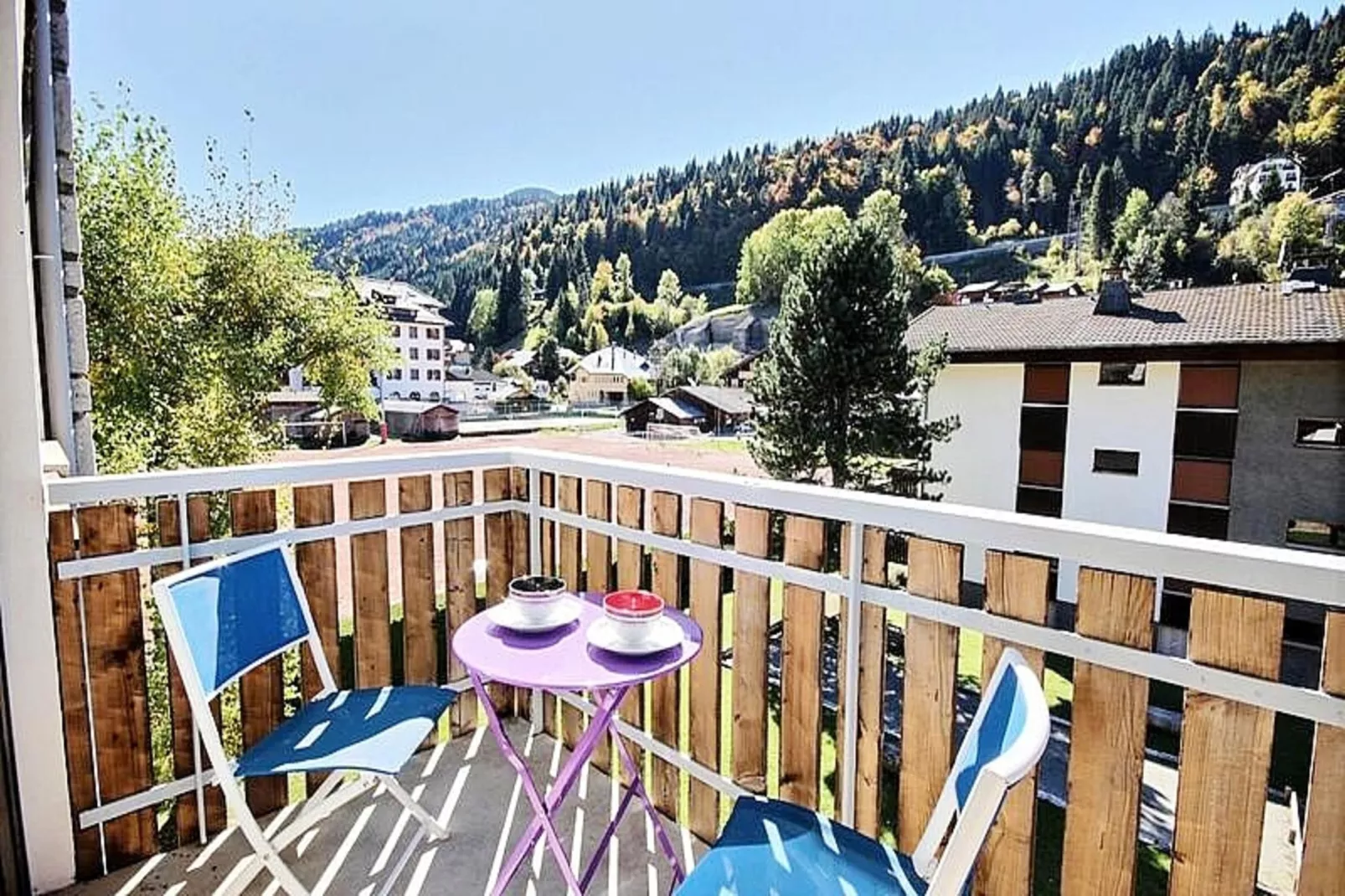 Appartements à Morzine-Terrasbalkon