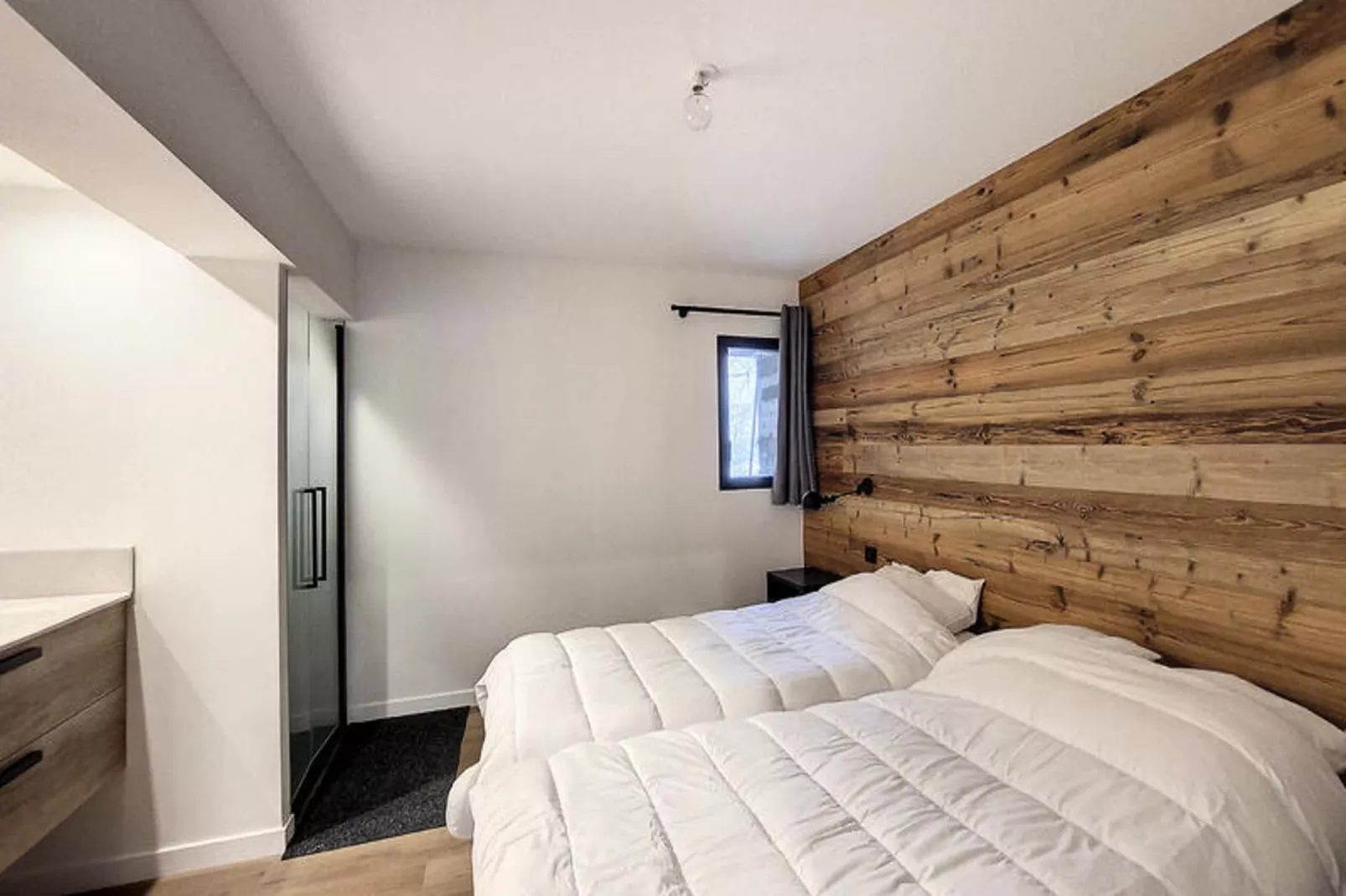 Appartements à Saint Jean d'Aulps-Slaapkamer