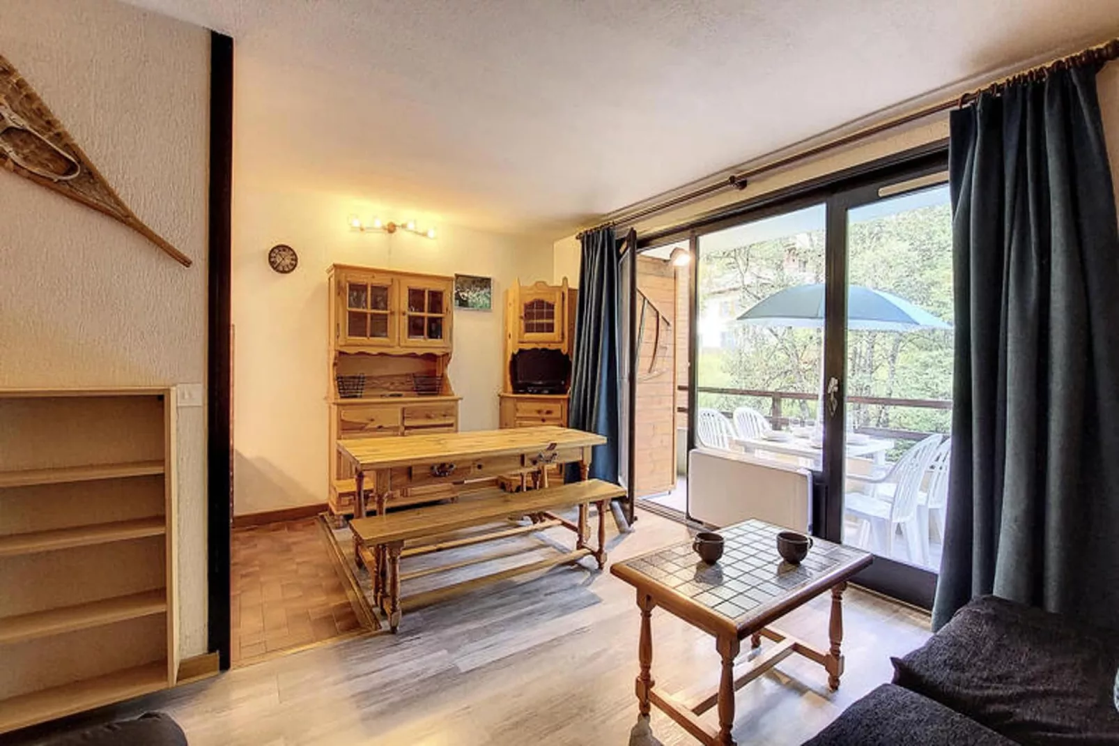 Studio à Saint Jean d'Aulps-Woonkamer