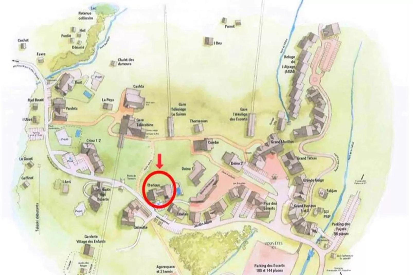 Résidence Eterlous-Tuinen zomer