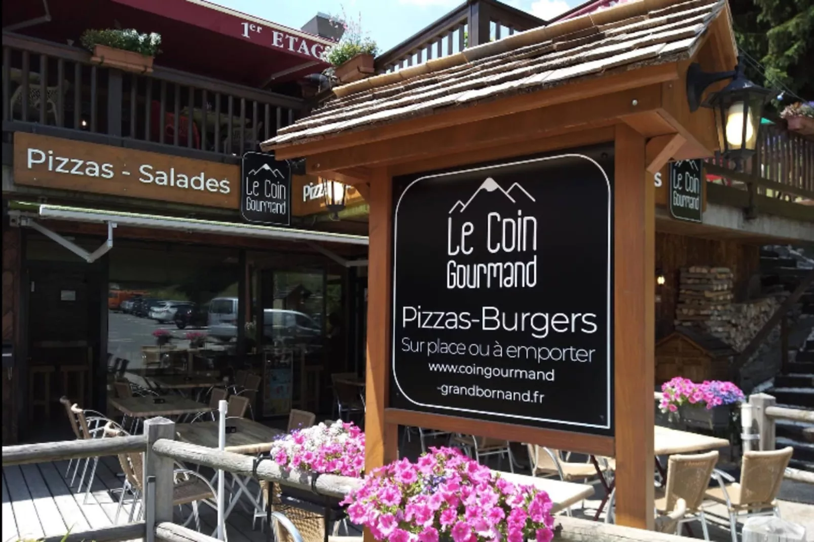 Résidence Danay-Gebieden zomer 1km