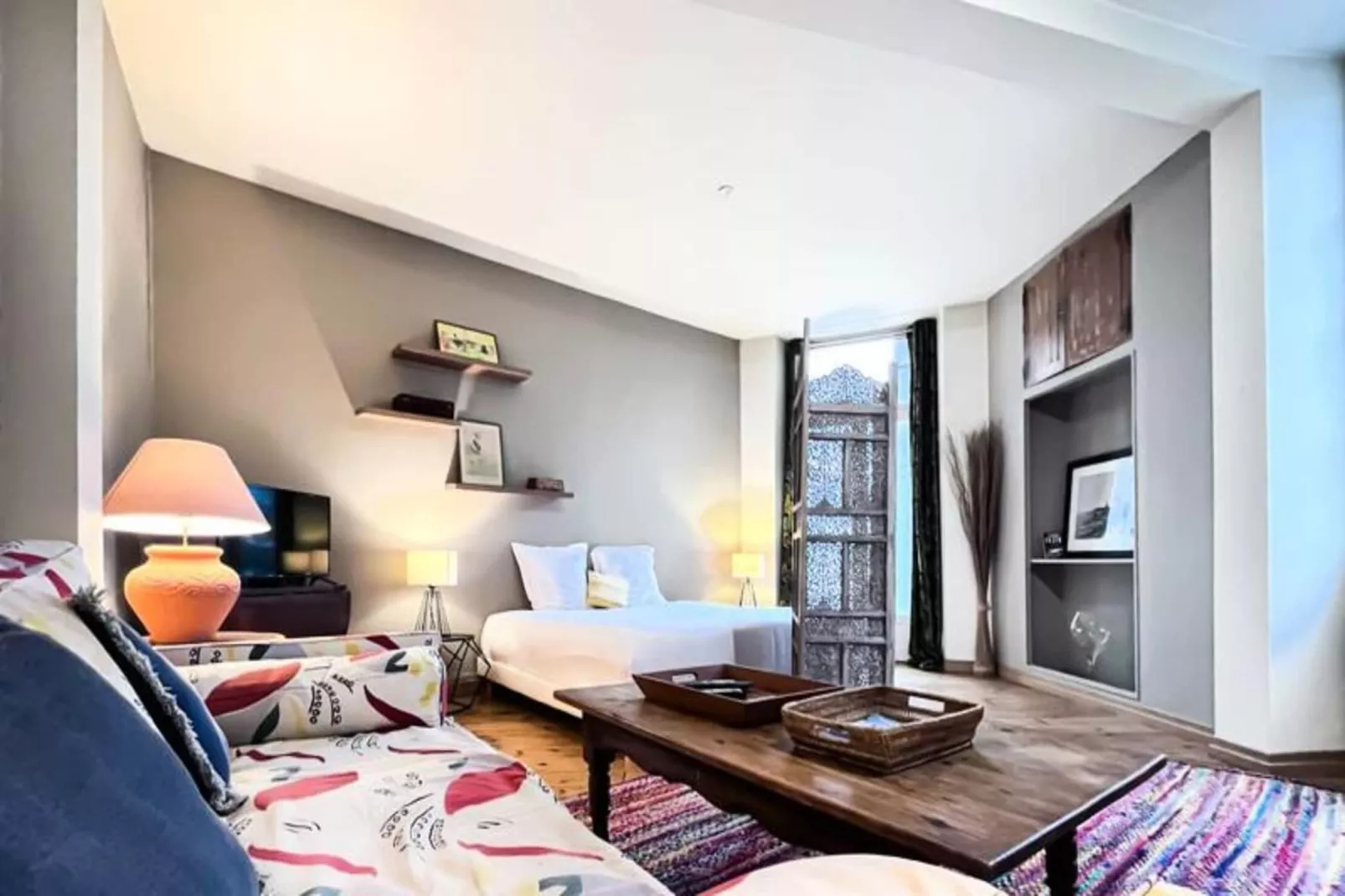 Charmant Appartement Pour 4 Dans Le Centre Ville De Bordeaux-Woonkamer