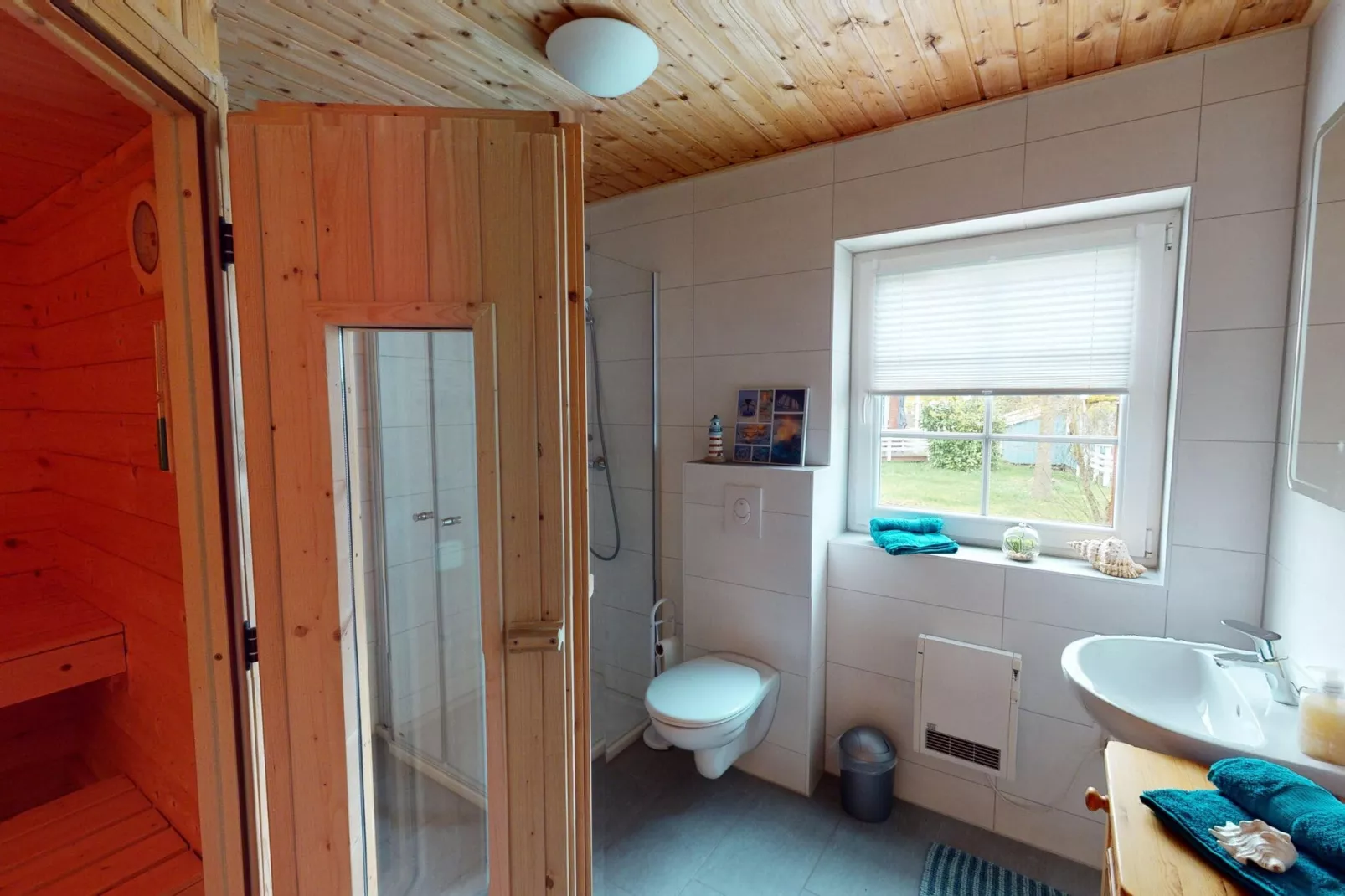 Ferienhaus Reet 65 qm-Badkamer