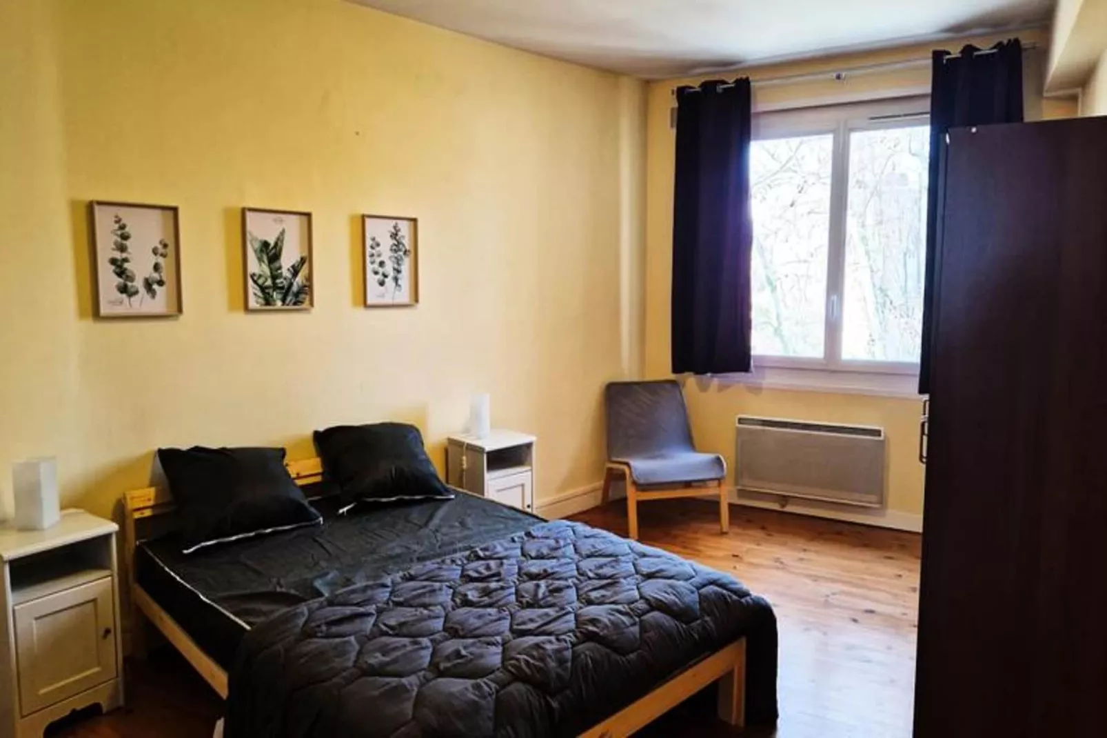 Le Spacieux T3 Pour 4 Proche De Gem Et La Gare 🗻-Slaapkamer