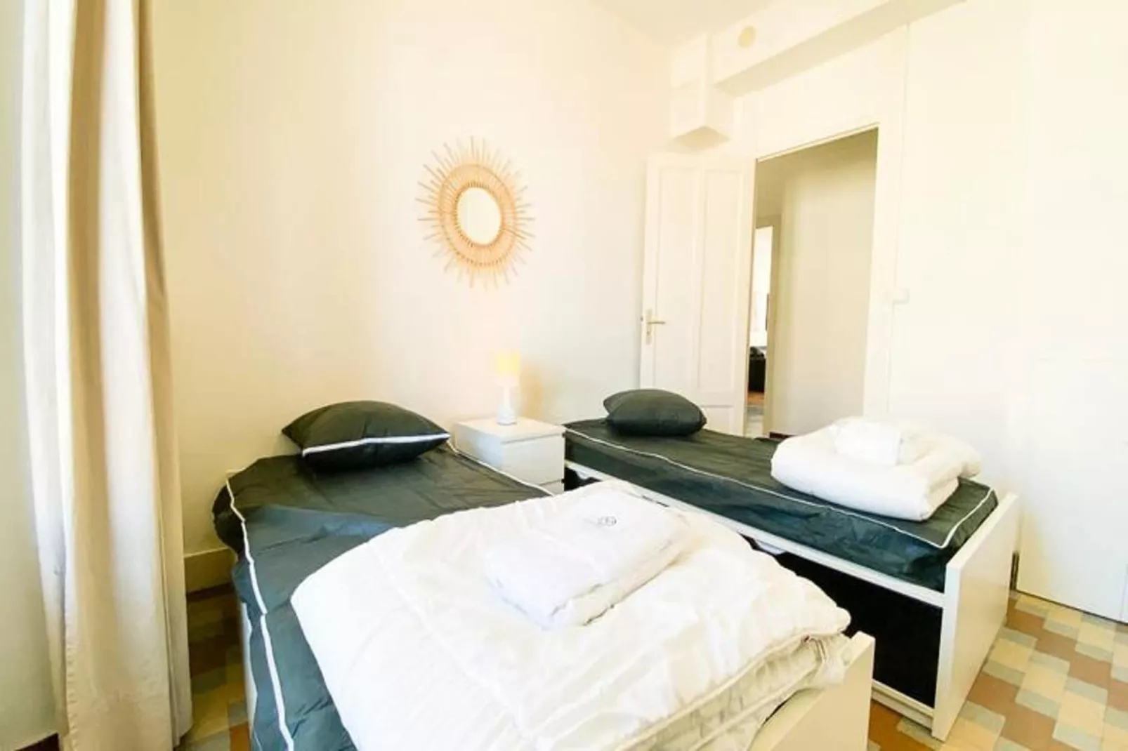 Le Berri'appart | T3 Tout &eacute;quip&eacute; | Tramway, Gare 🚡-Slaapkamer