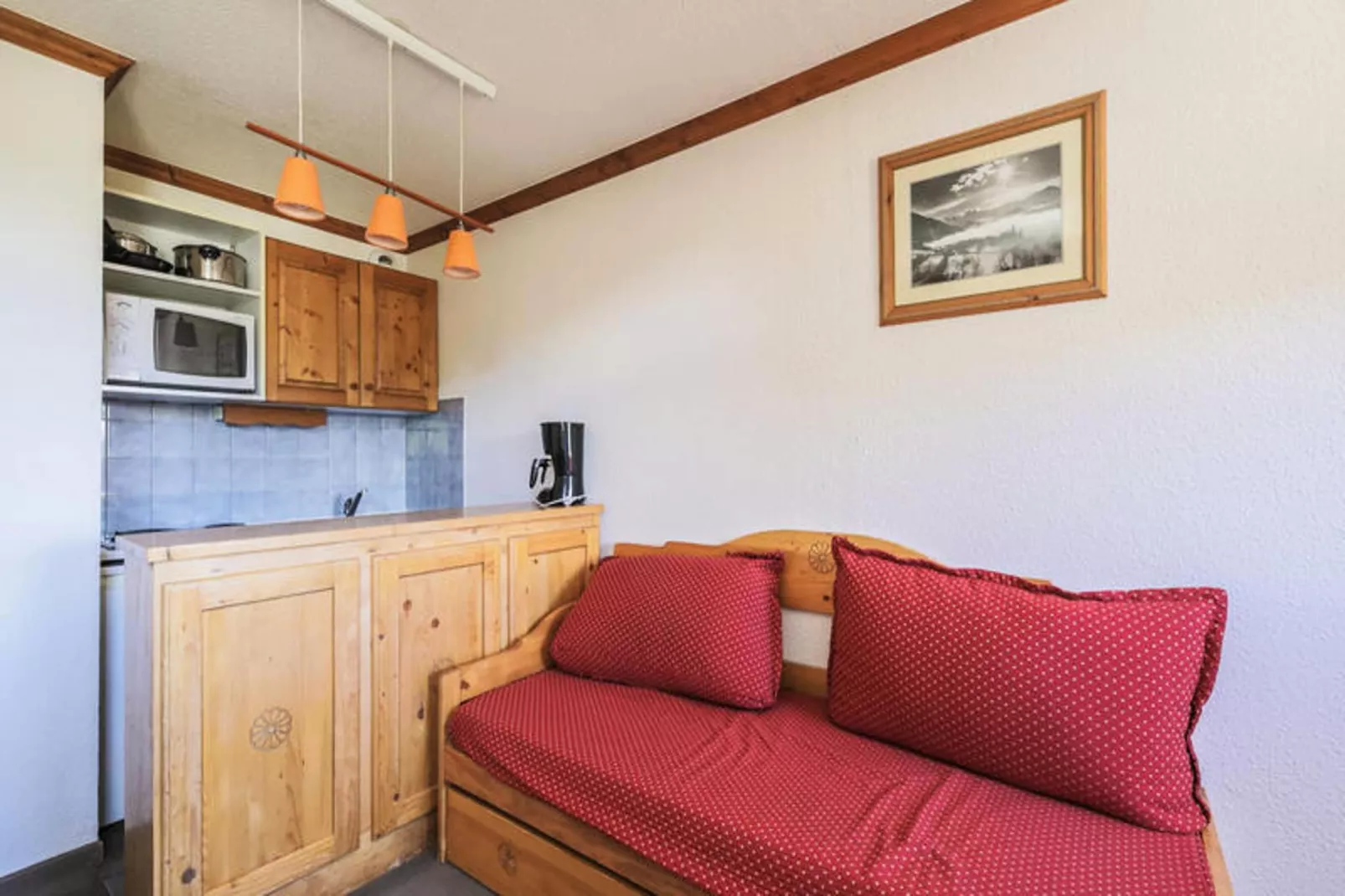 Résidence Les Horizons d'Huez - maeva Home-Woonkamer