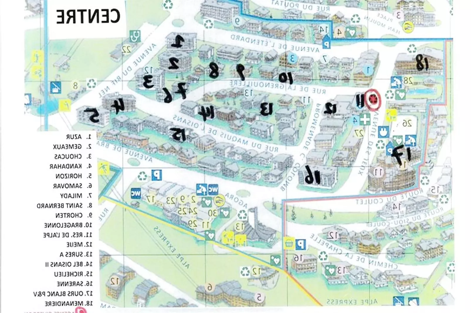 Résidence Sures A-Uitzicht zomer
