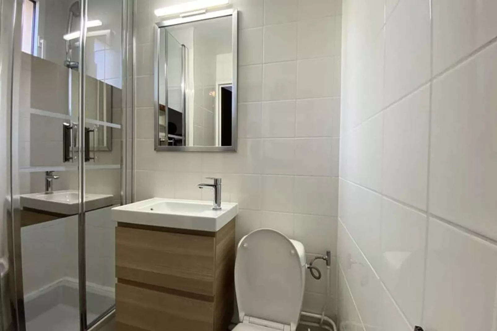 Résidence Vallee Blanche-Badkamer