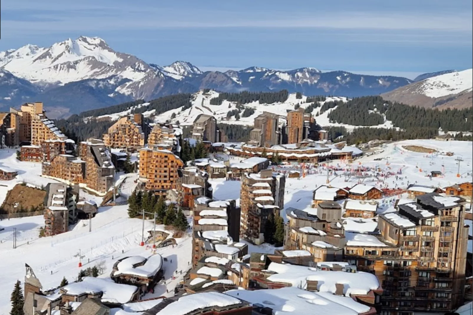 Résidence Quartier Falaise - maeva Home-Gebied winter 5km