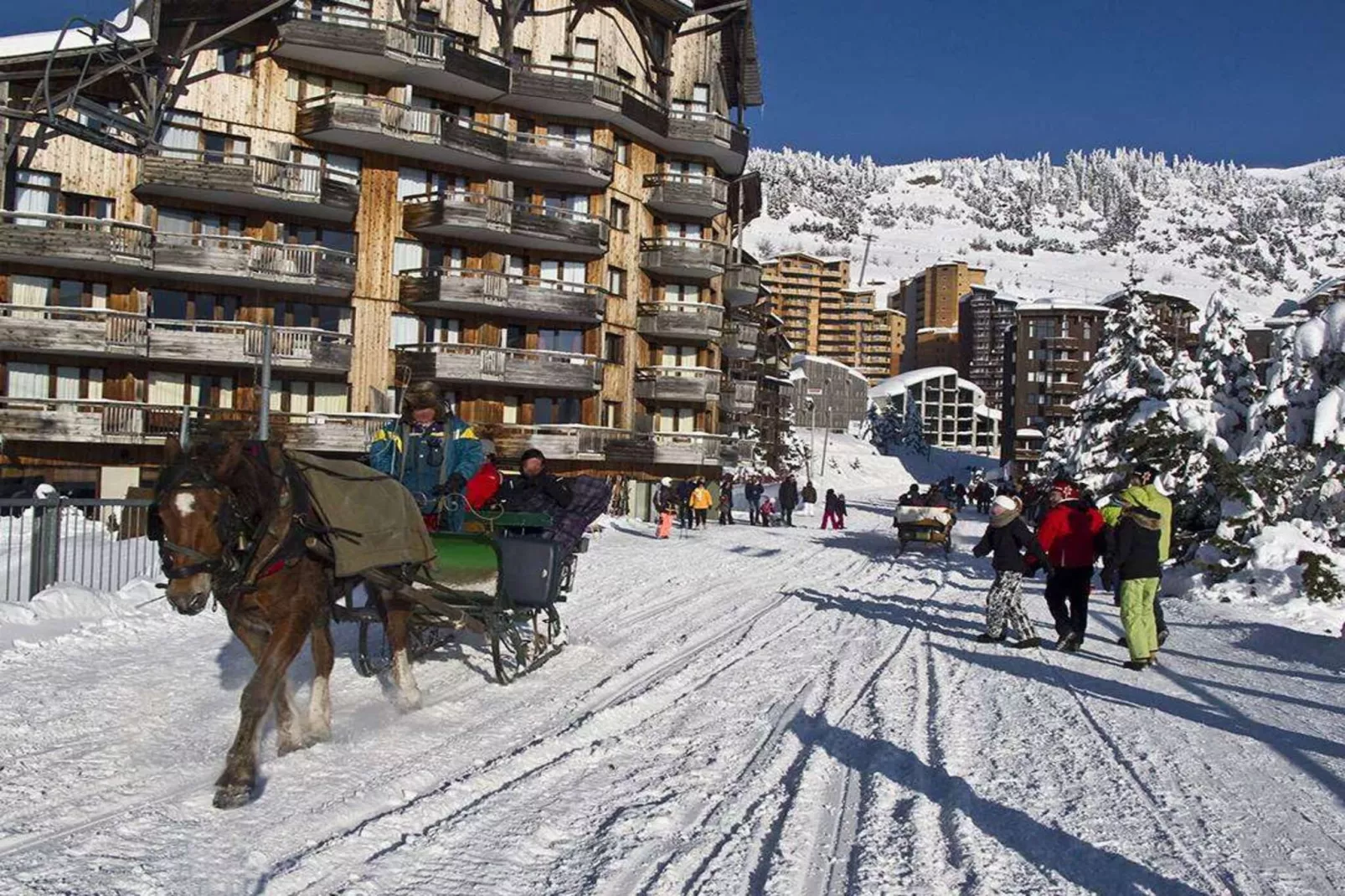 Résidence Les Alpages - maeva Home-Gebied winter 5km