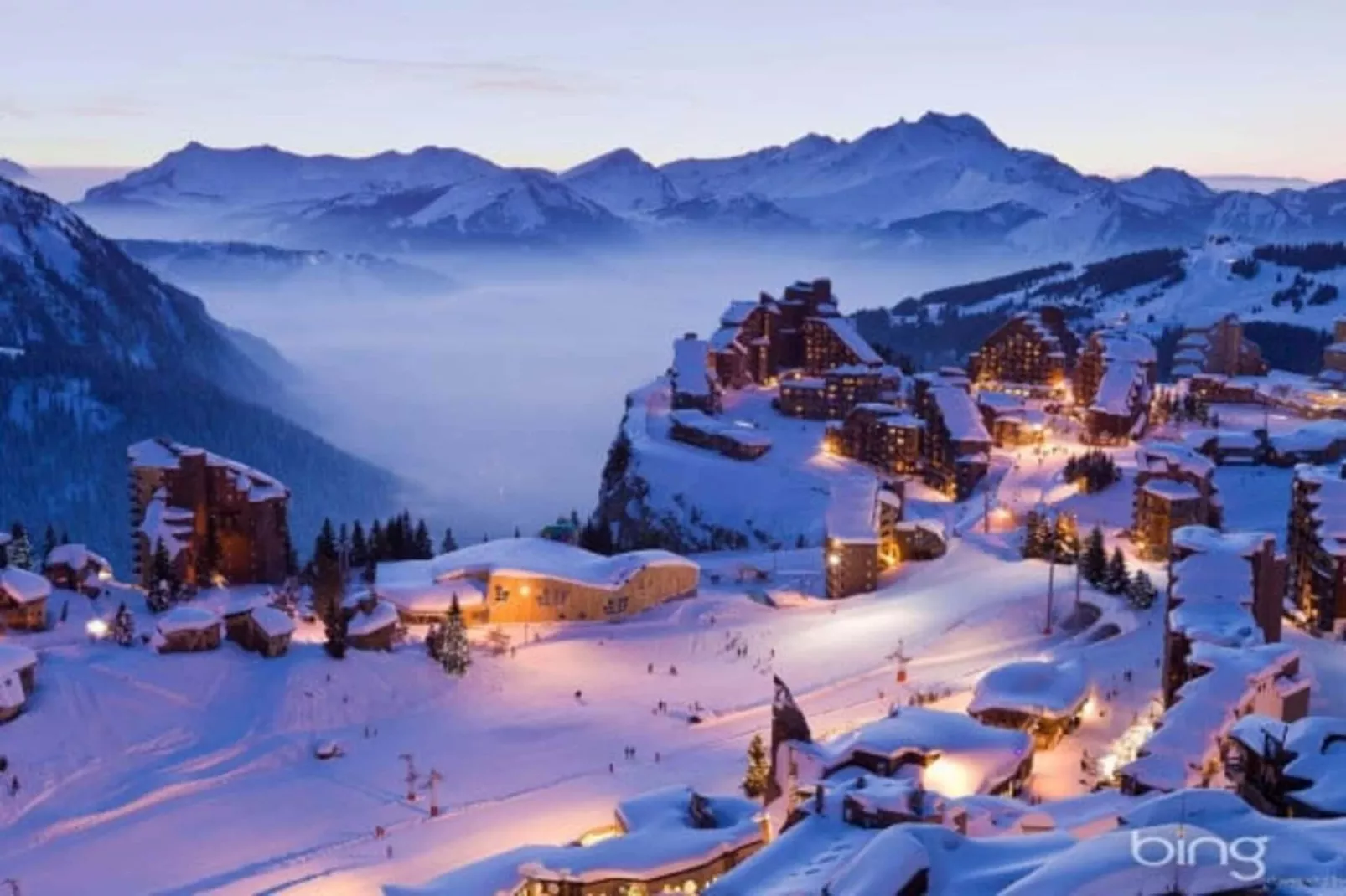 Résidence Les Ruches - maeva Home-Gebied winter 5km