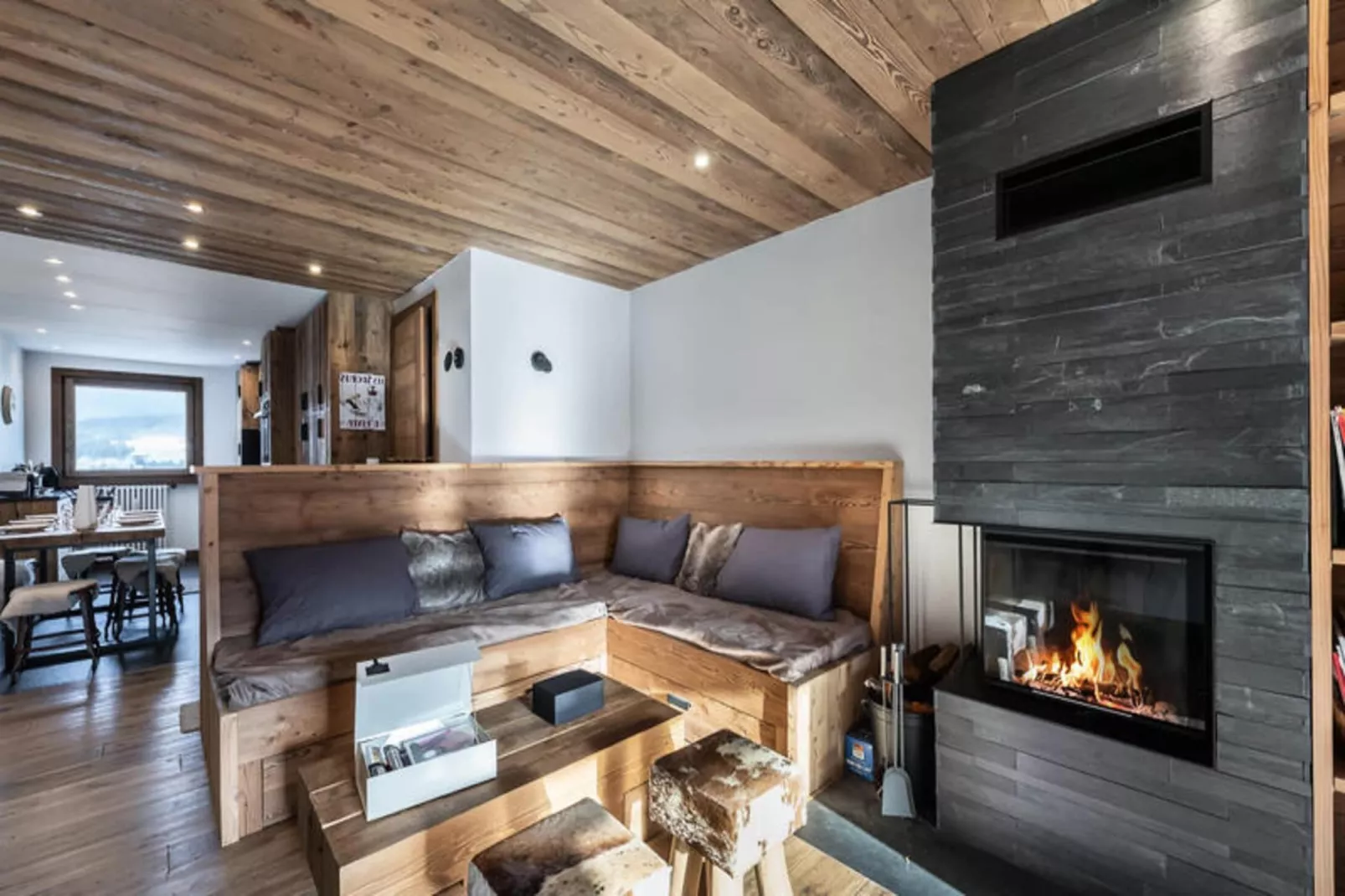 Résidence Neige D'arbois-Woonkamer