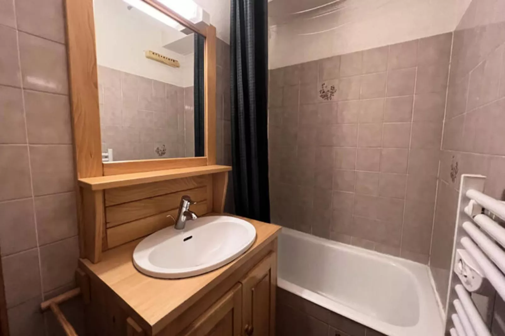 Studio à La Clusaz-Badkamer