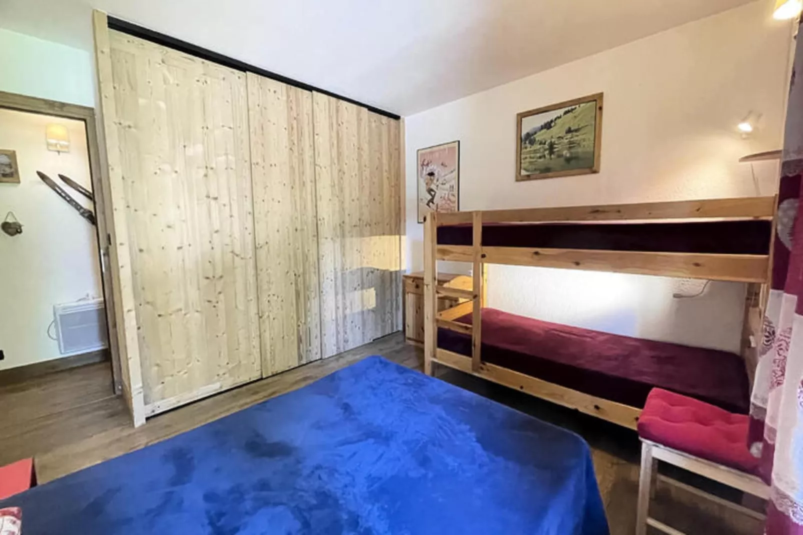 Appartements à La Clusaz-Slaapkamer