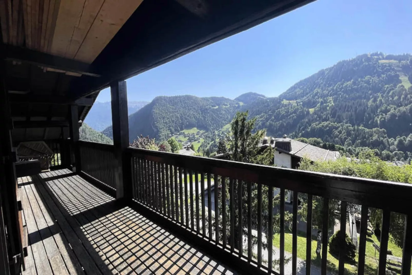 Appartements à La Clusaz-Terrasbalkon