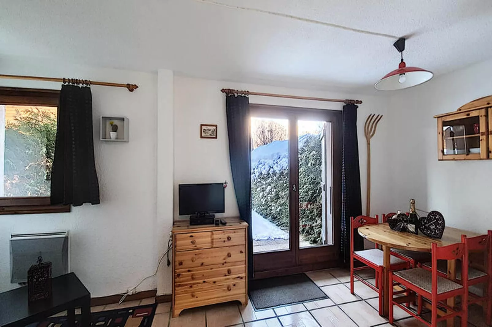 Appartements à Montriond-Eetkamer