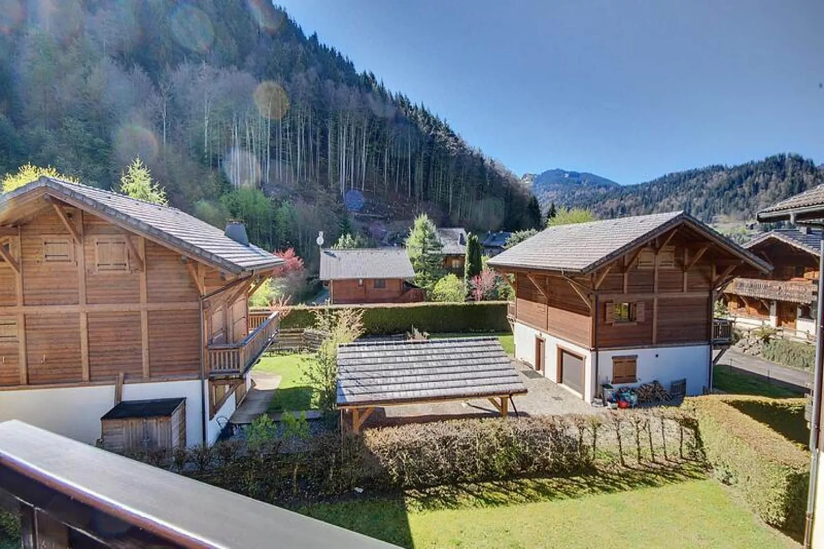 Appartements à Montriond-Uitzicht zomer