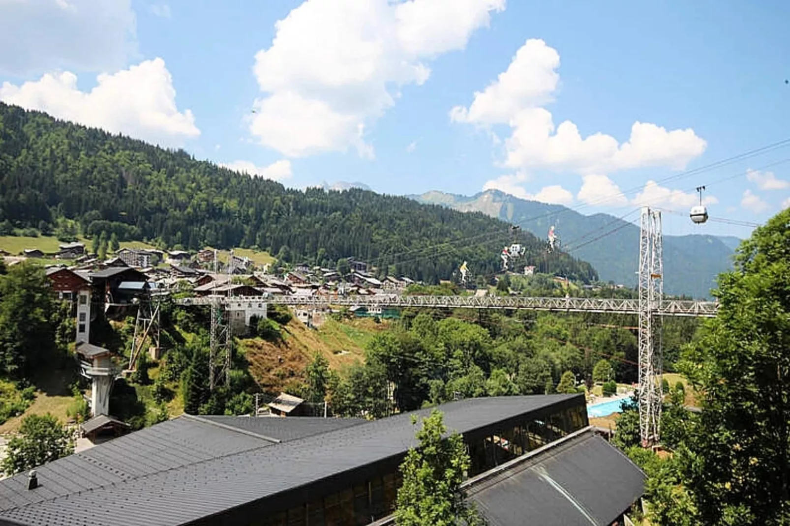 Appartements à Morzine-Uitzicht zomer