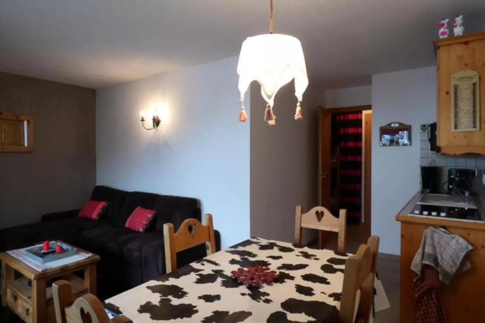 Résidence Pistes Du Soleil B-Woonkamer