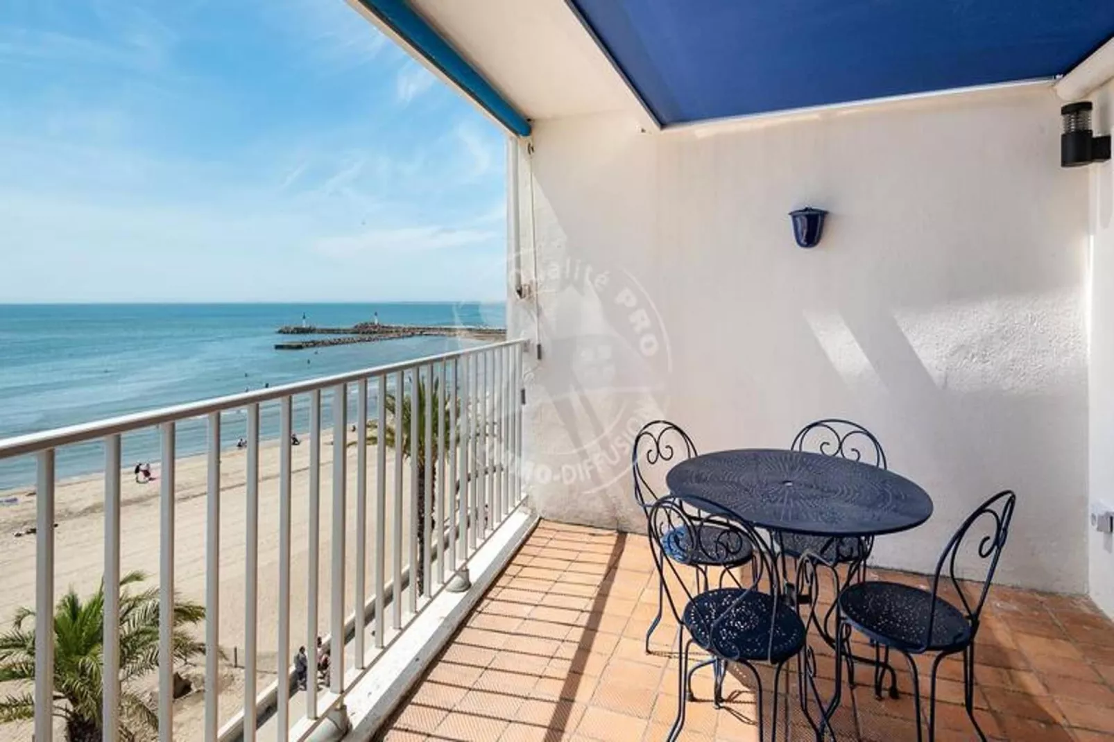 Résidence "mar E Souleu"-Terrasbalkon