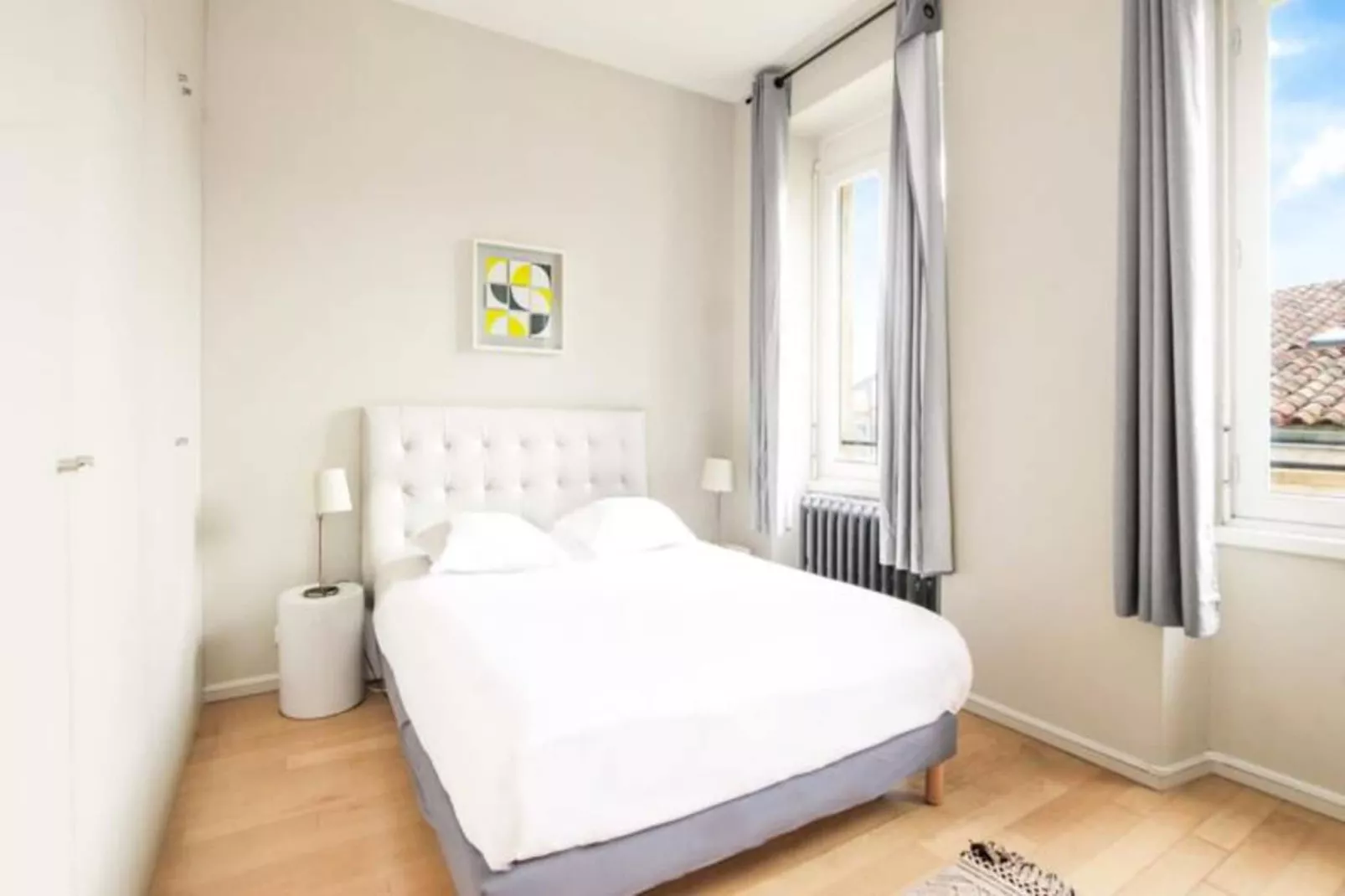 Appartement T3 De Prestige Proche Du Jardin Public De Bordeaux-Slaapkamer