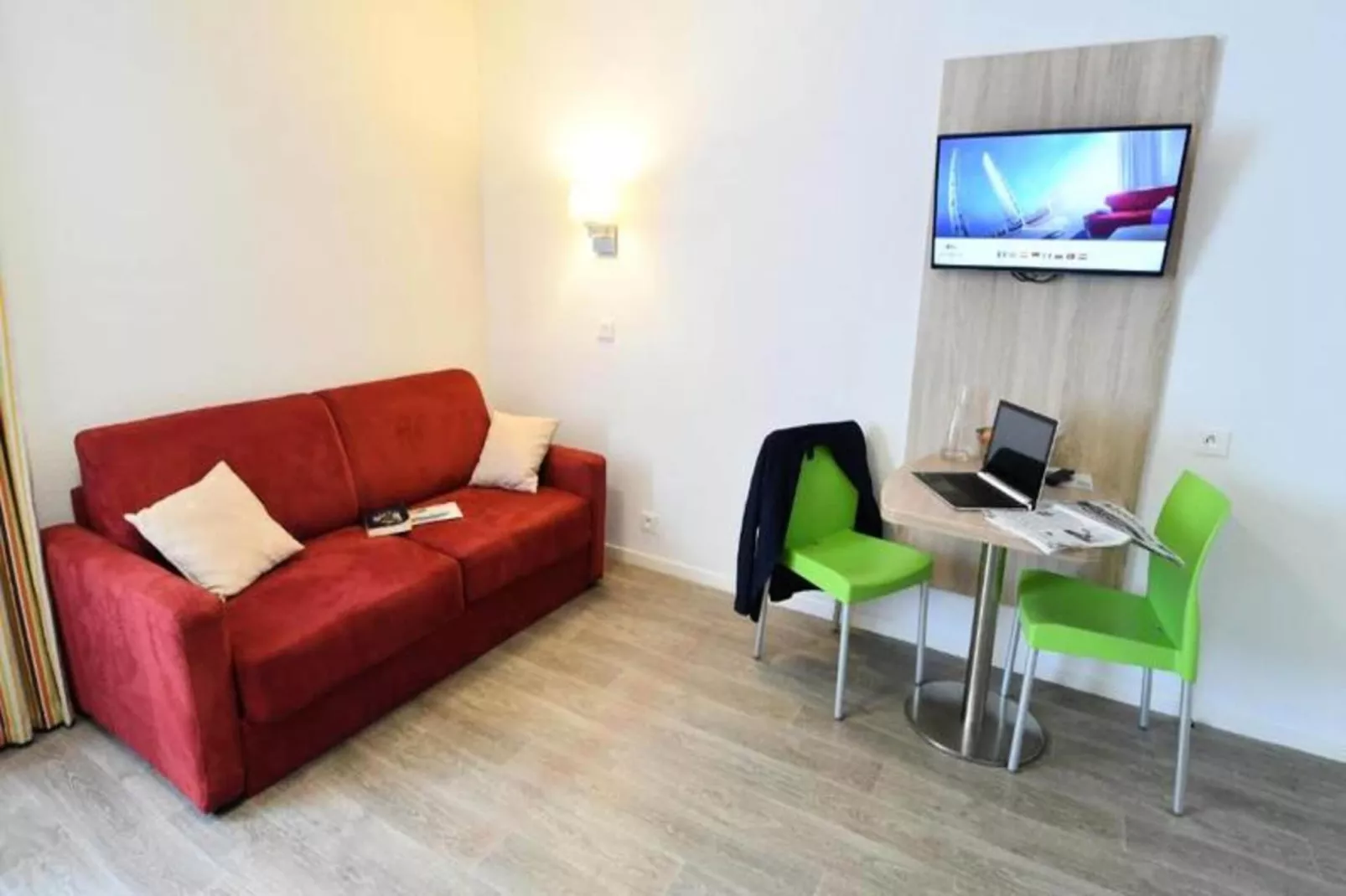 Appart'Hôtel Mer & Golf Bordeaux Bassins à Flot***-Slaapkamer