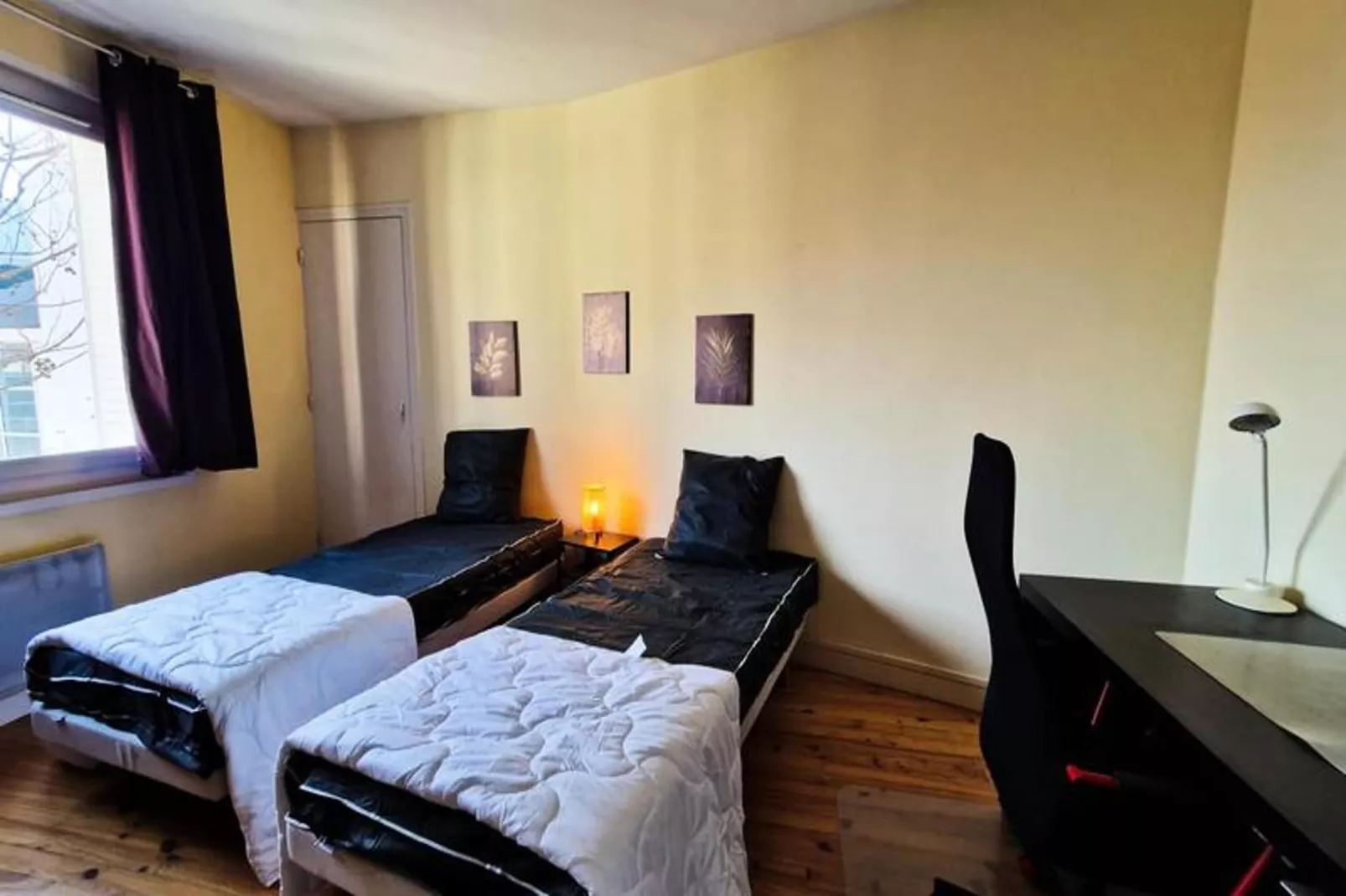 Le Spacieux T3 Pour 4 Proche De Gem Et La Gare 🗻-Slaapkamer