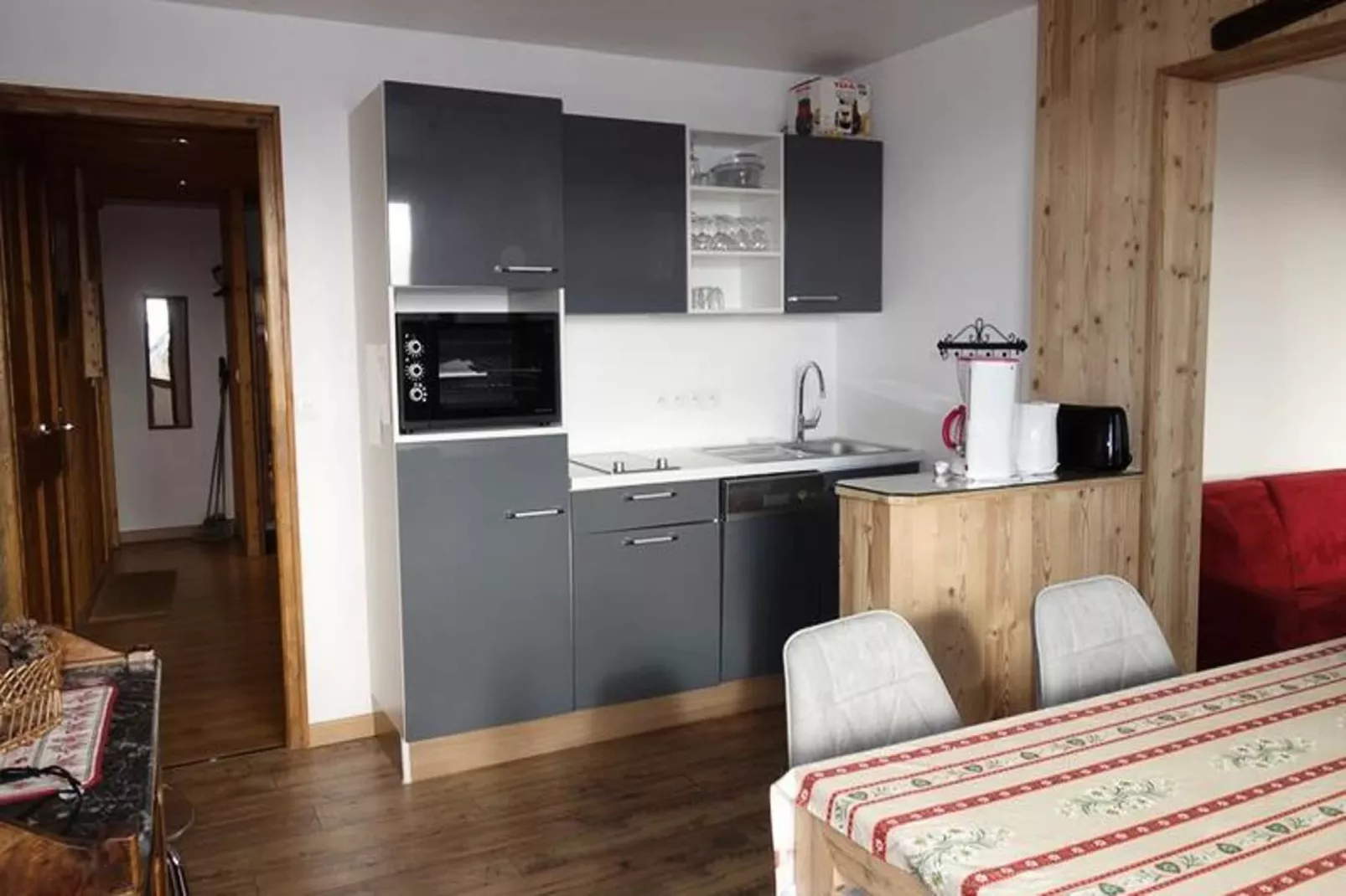 Résidence Kandahar-Keuken