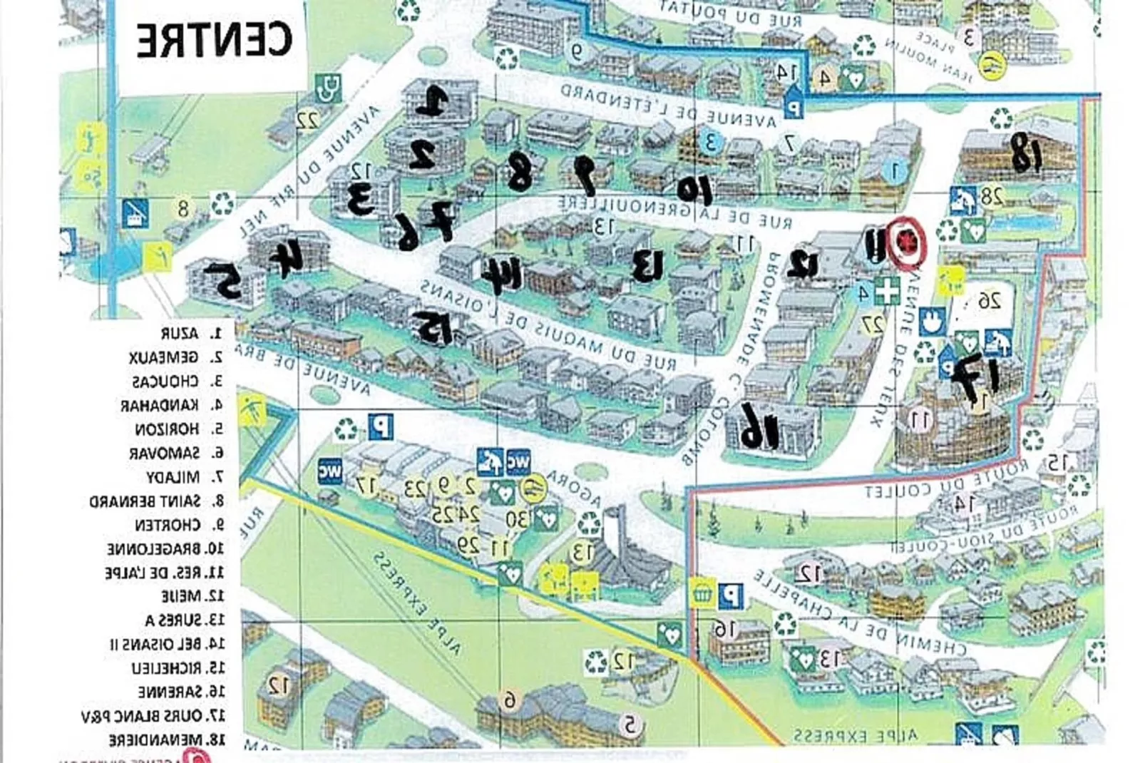 Résidence Menandiere-Sfeer
