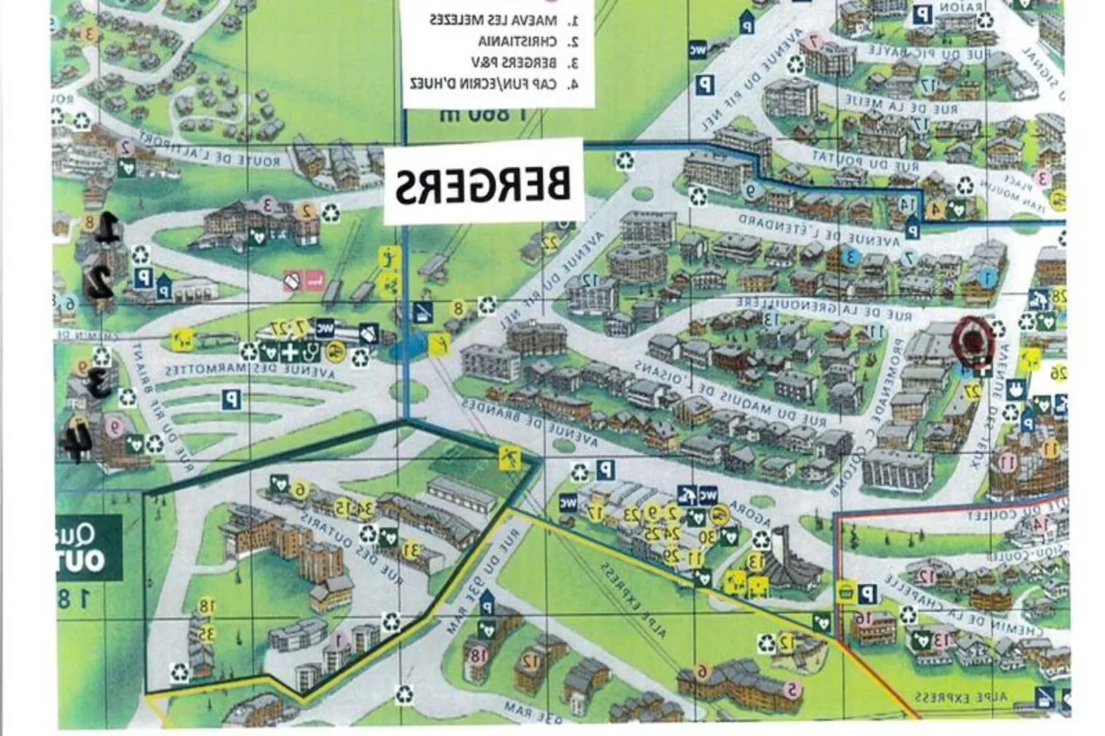 Résidence Bergers P&v-Sfeer