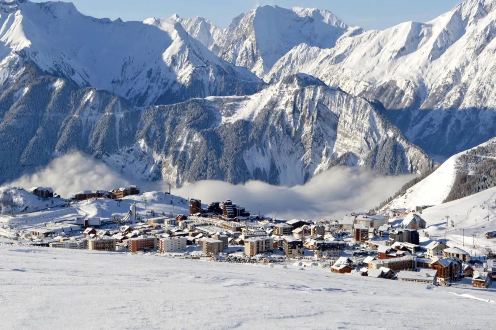 Résidence Res.de L'alpe - Gebied winter 5km