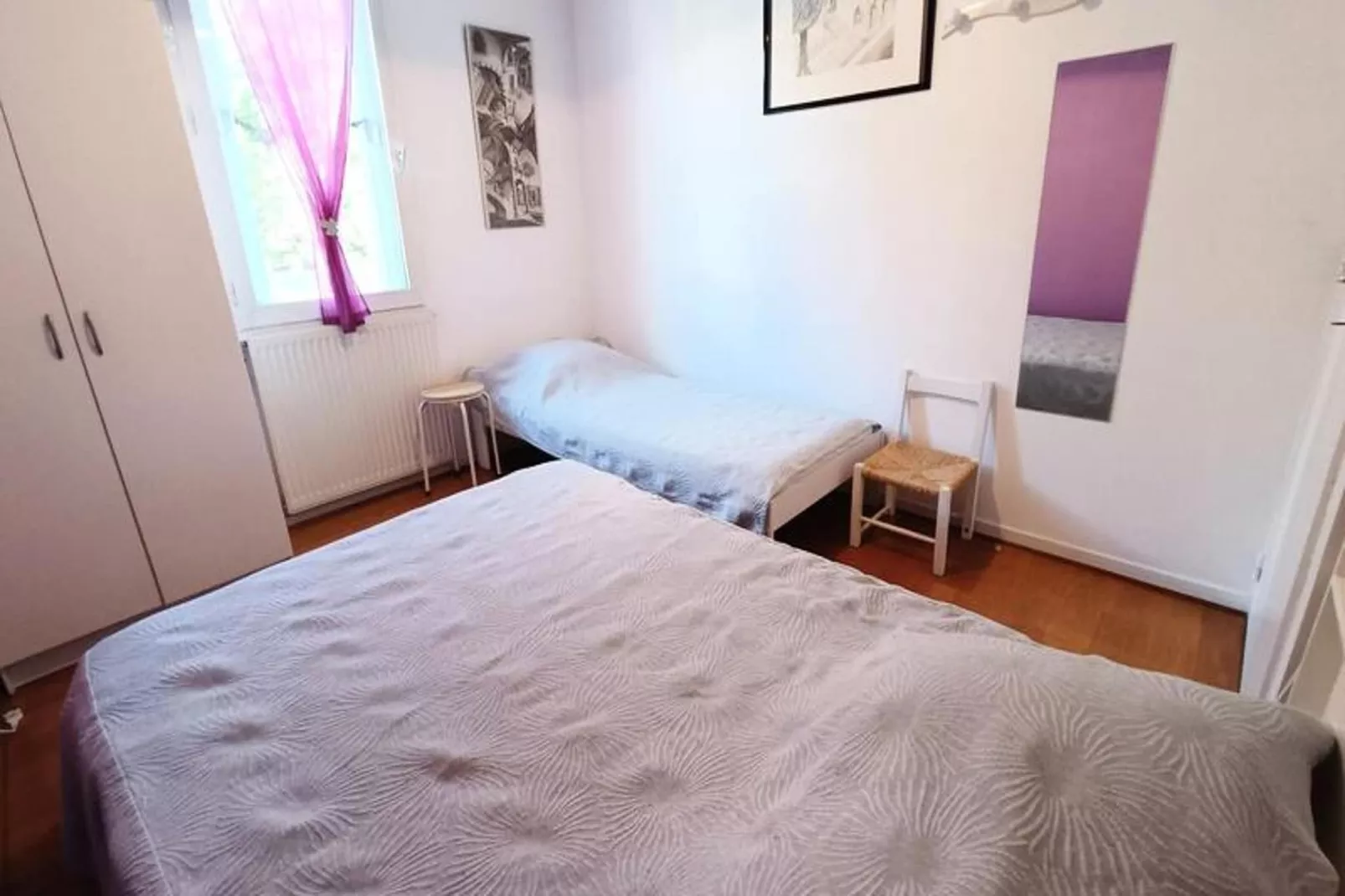 Résidence La Cerisaie-Slaapkamer