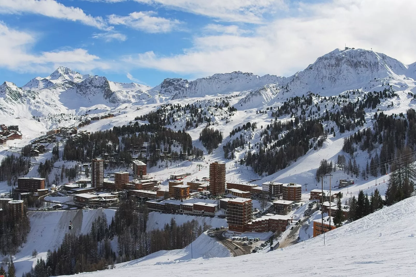 Résidence Les Chalets des Arolles - maeva Home-Gebied winter 5km