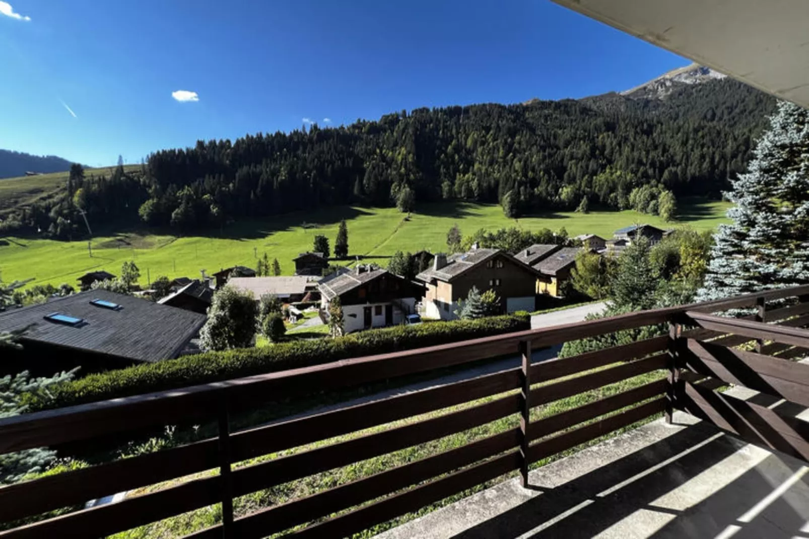 Chalets à La Clusaz-Terrasbalkon