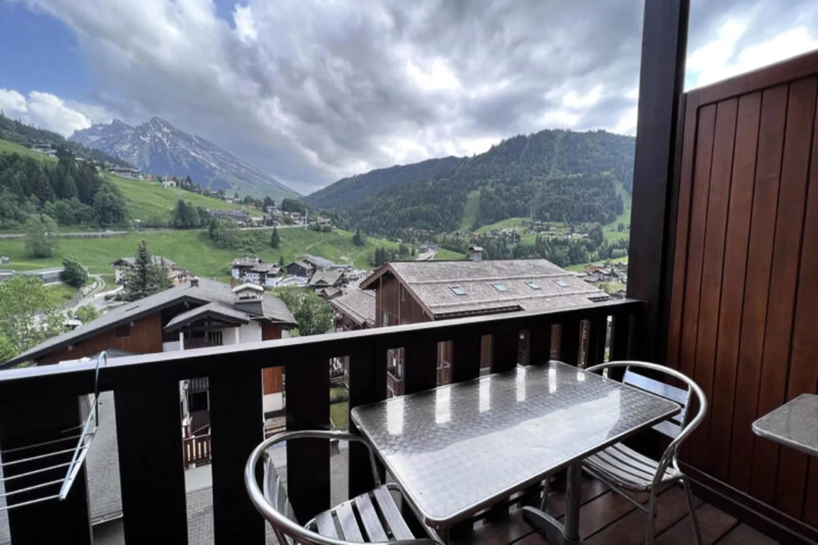 Studio à La Clusaz-Terrasbalkon