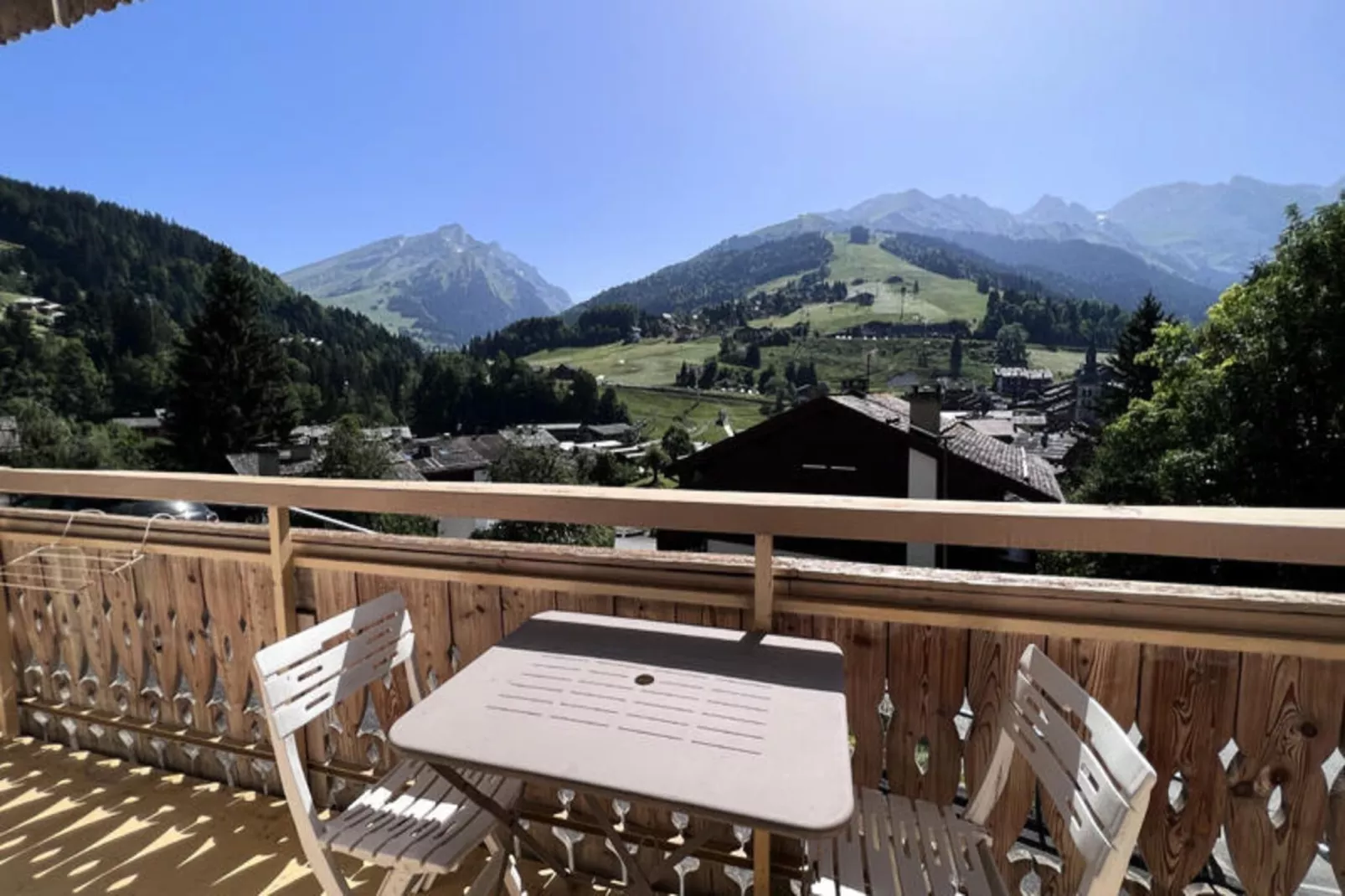 Appartements à La Clusaz-Terrasbalkon