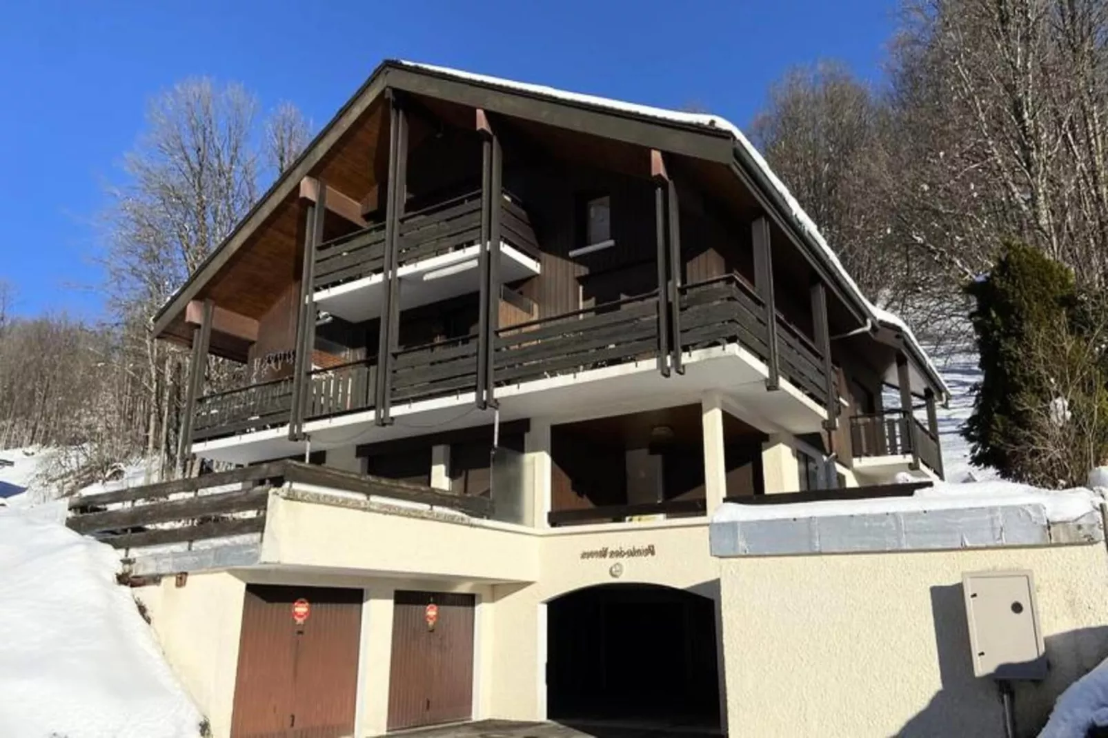 Résidence La Pointe Des Verres-Exterieur winter