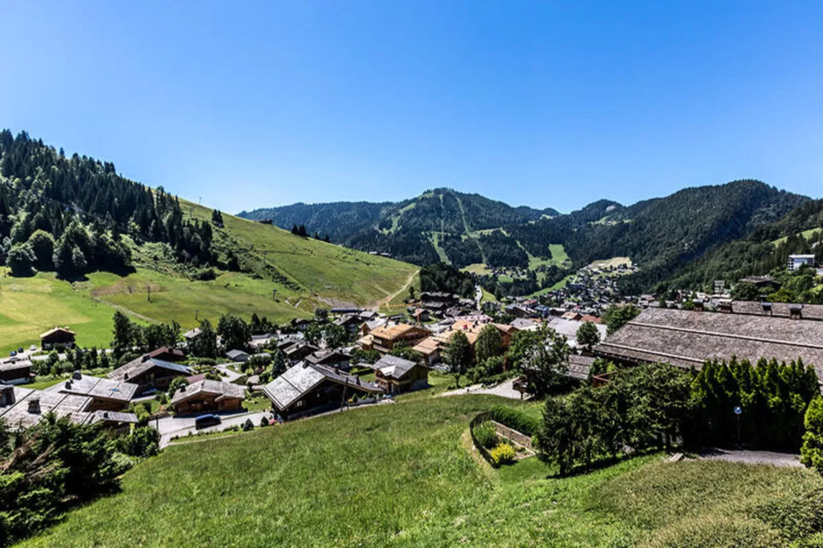 Résidence Nant Soleil A-Uitzicht zomer