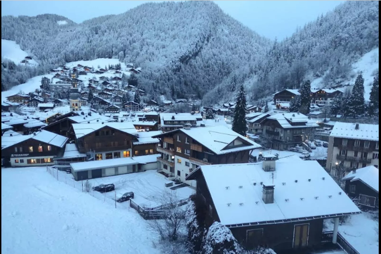 Résidence Les Grandes Alpes****-Gebied winter 5km