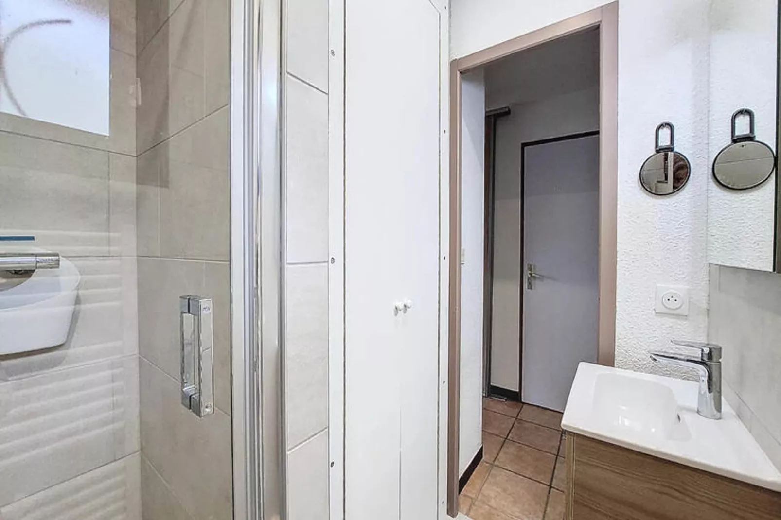 Appartements à Montriond-Badkamer